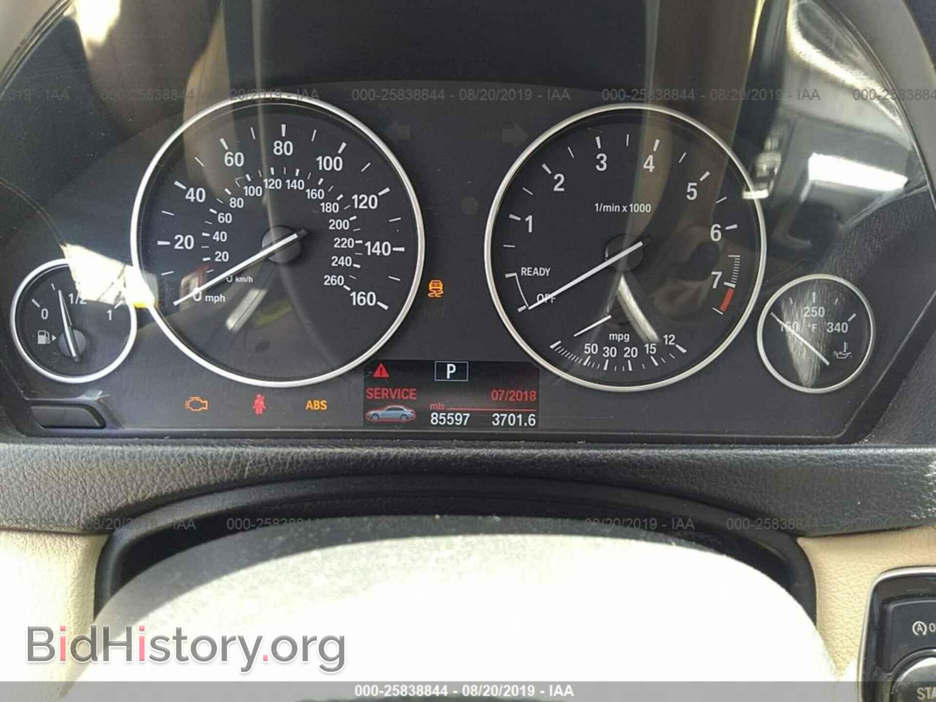 2012 BMW 328 - VIN: WBA3A5C5XCF348367 - Фото 7