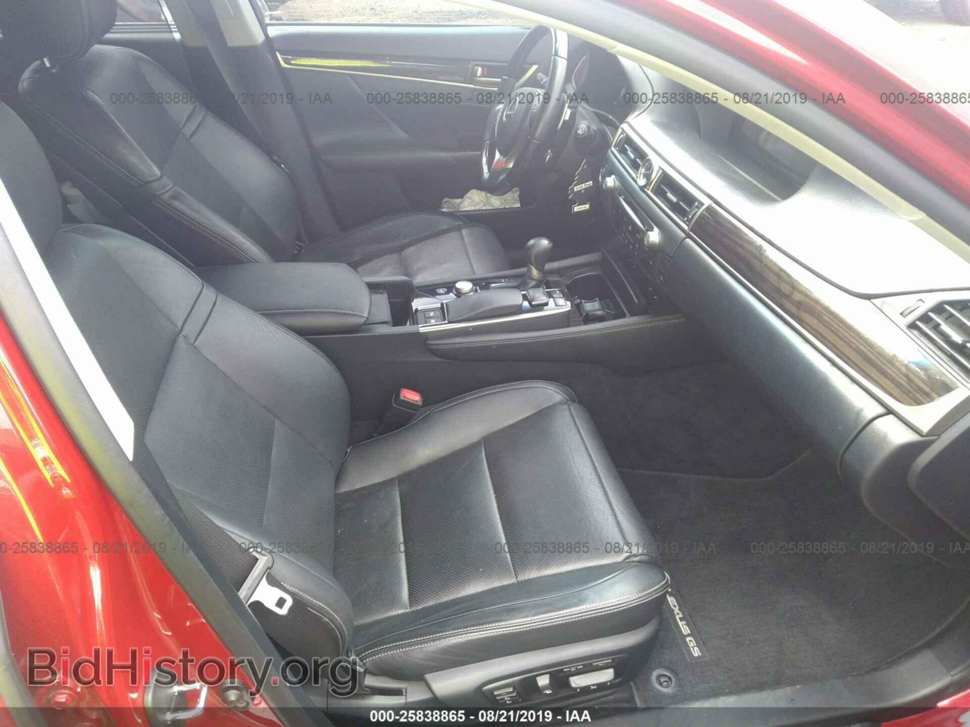 2013 LEXUS GS - VIN: JTHCE1BL0D5008859 - Фото 5