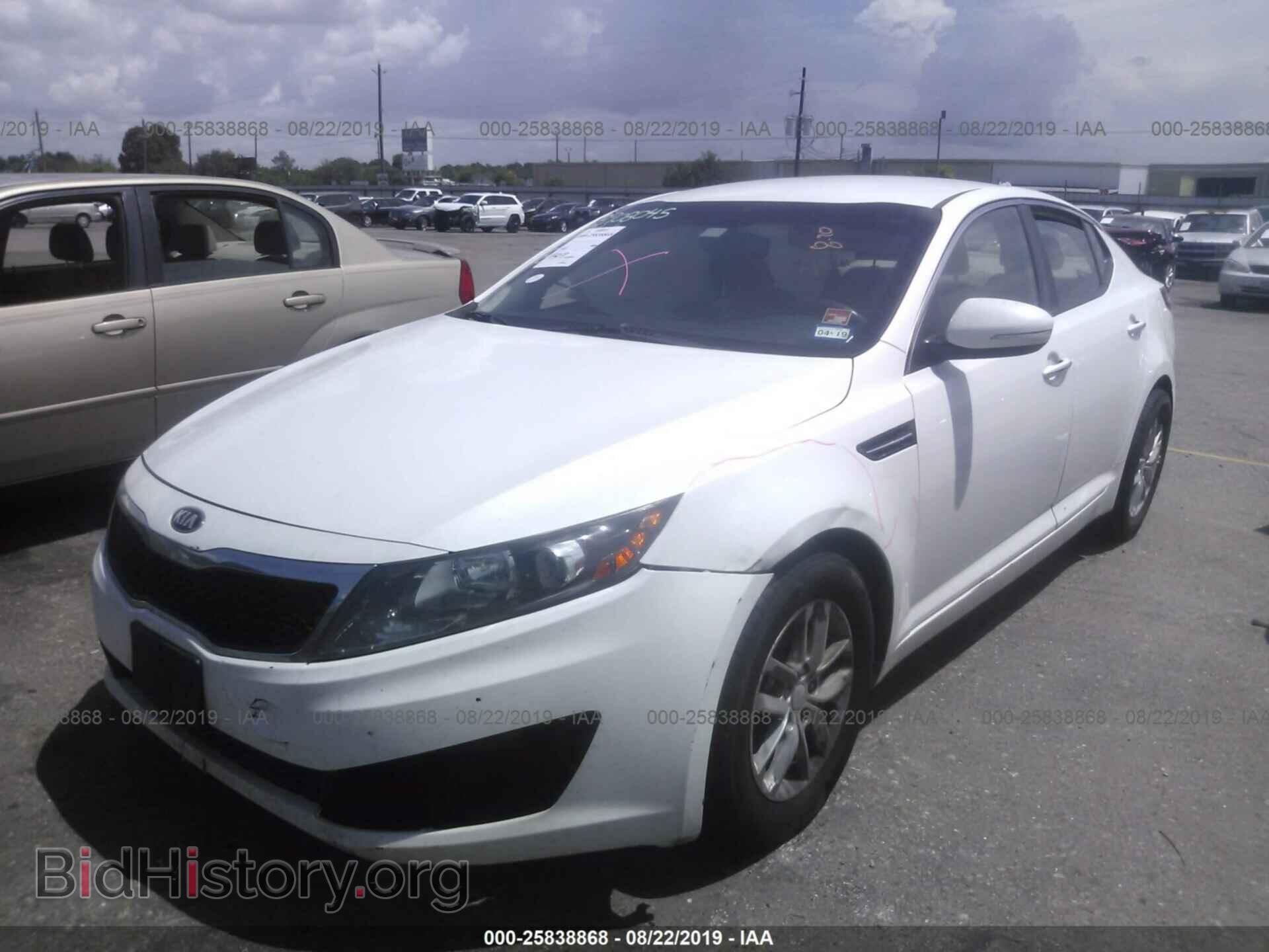 2013 KIA OPTIMA - VIN: KNAGM4A74D5311765 - Фото 2