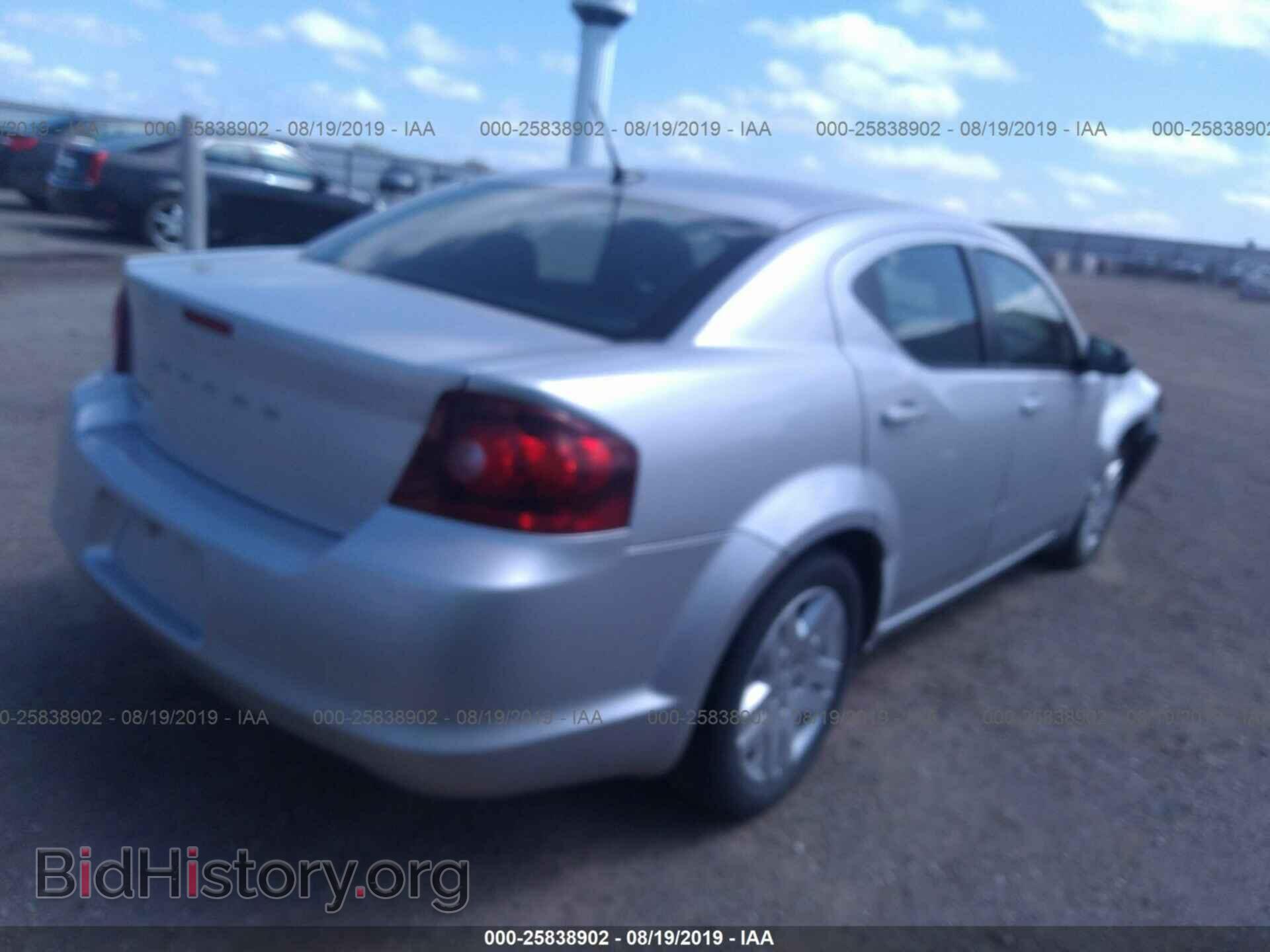 2012 DODGE AVENGER - VIN: 1C3CDZAB0CN231935 - Фото 4