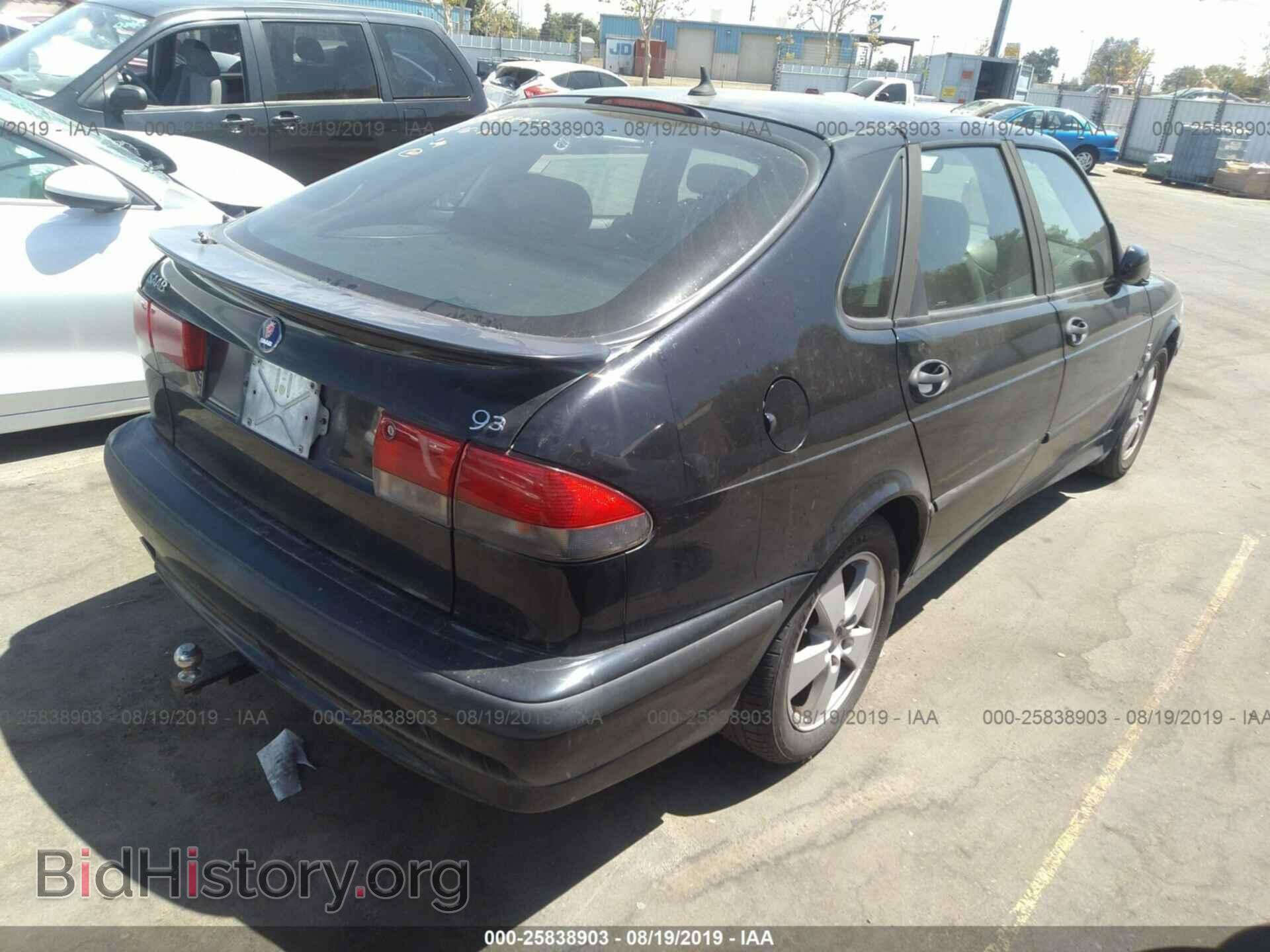 2002 SAAB 9-3 - VIN: YS3DF55K122024363 - Фото 4