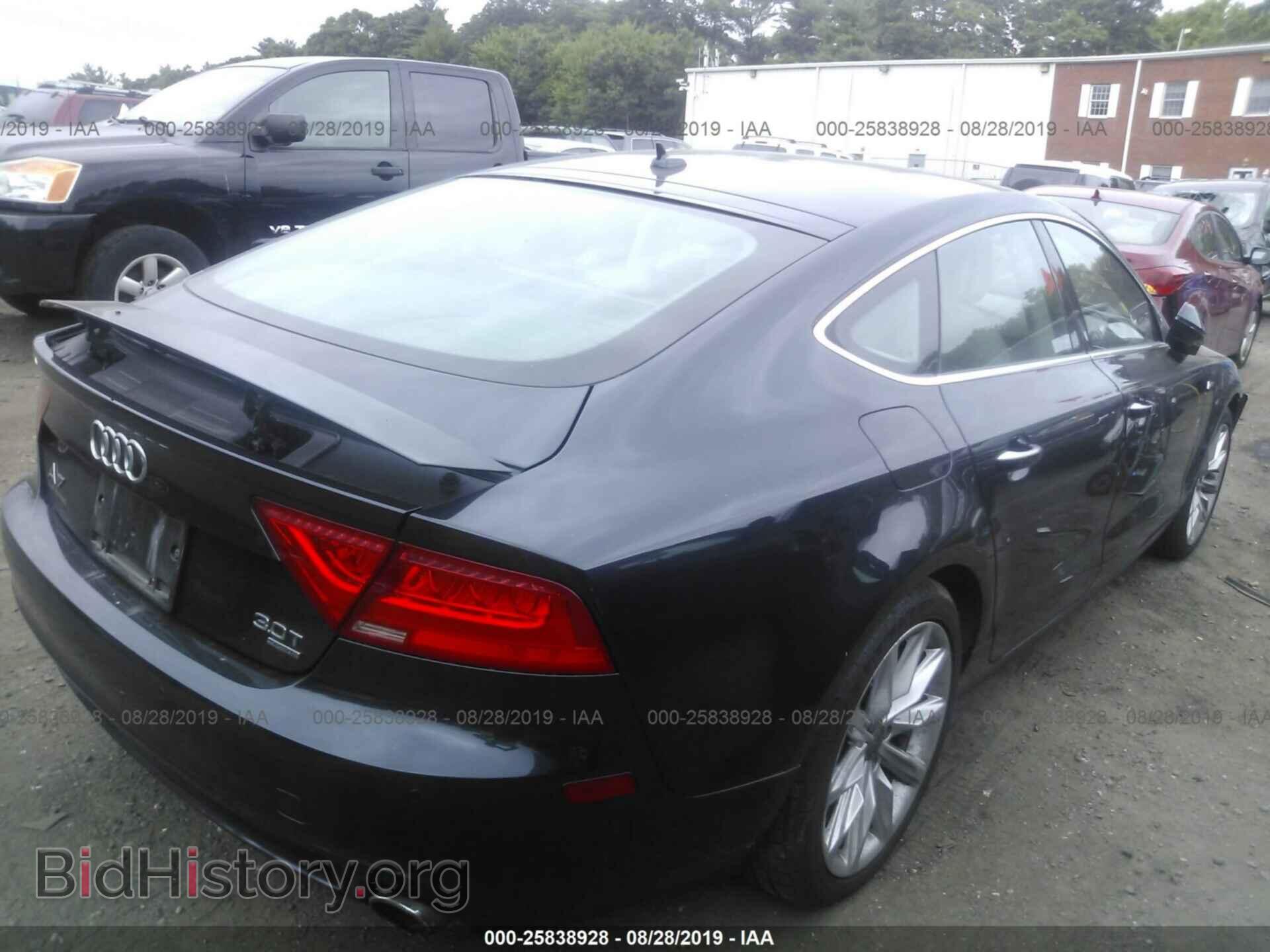 2013 AUDI A7 - VIN: WAUYGAFC5DN068516 - Фото 4
