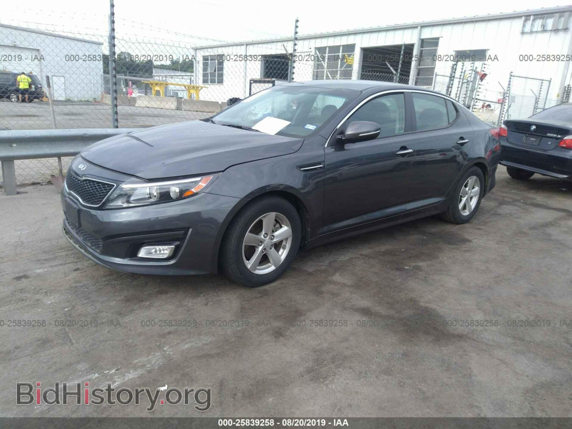 2015 KIA OPTIMA - VIN: KNAGM4A75F5633091 - Photo 2