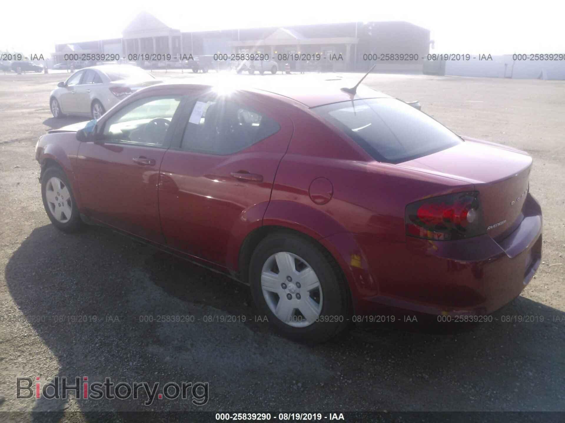 2014 DODGE AVENGER - VIN: 1C3CDZAB9EN143601 - Фото 3