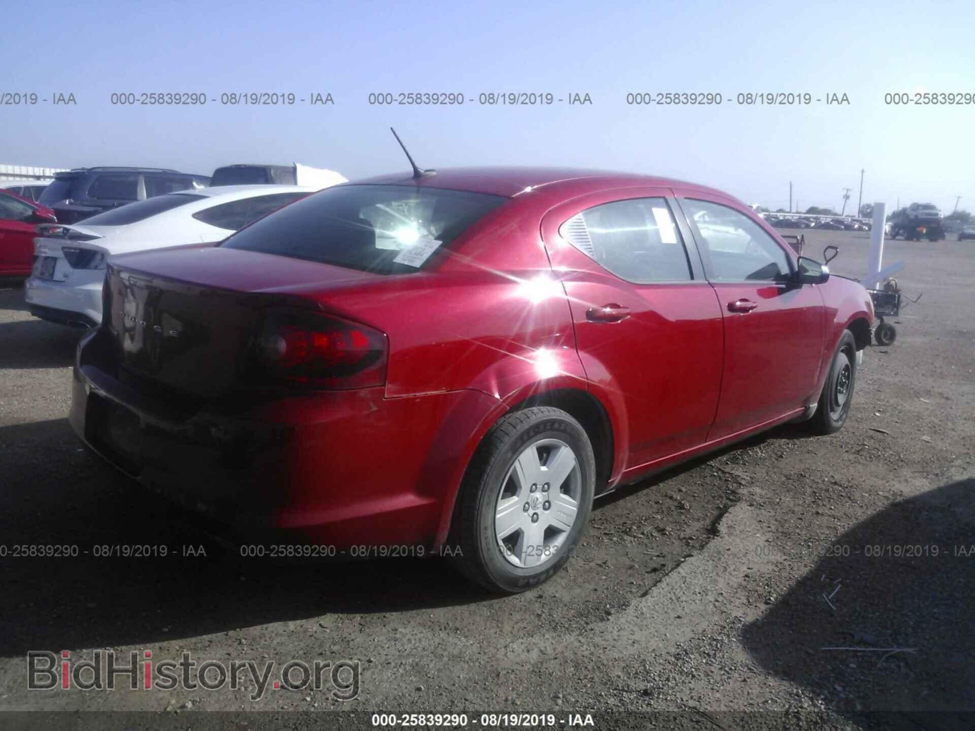 2014 DODGE AVENGER - VIN: 1C3CDZAB9EN143601 - Фото 4