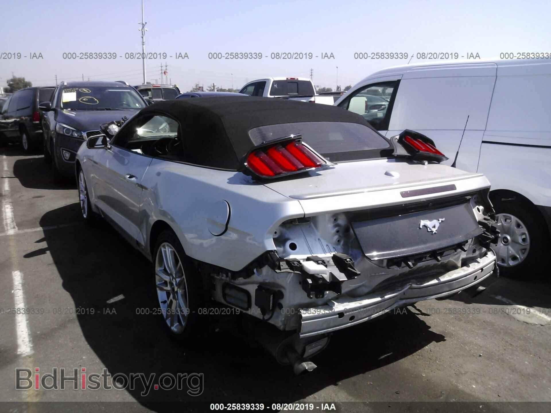 2017 FORD MUSTANG - VIN: 1FATP8UH1H5344609 - Фото 3