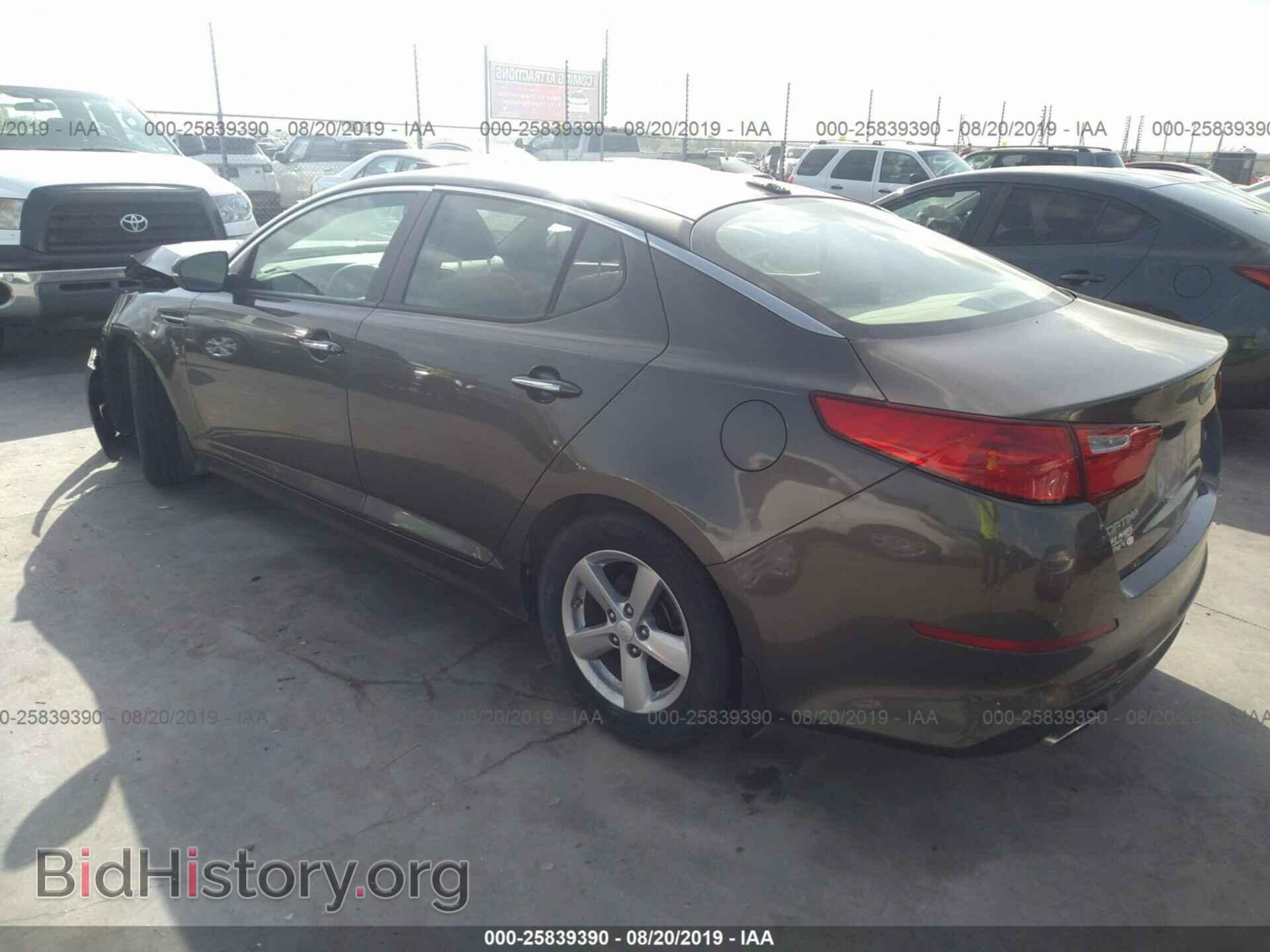 2014 KIA OPTIMA - VIN: 5XXGM4A77EG323344 - Фото 3