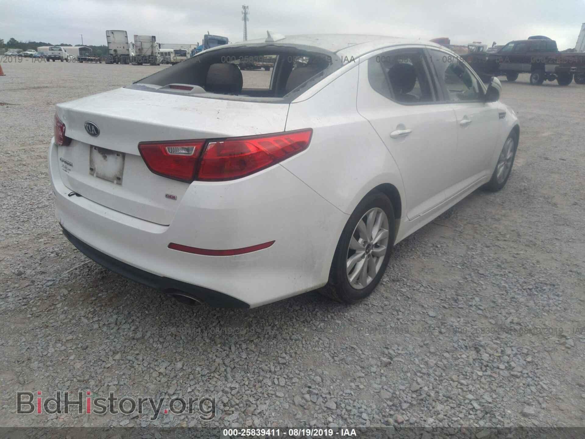 2015 KIA OPTIMA - VIN: KNAGM4A7XF5614830 - Фото 4