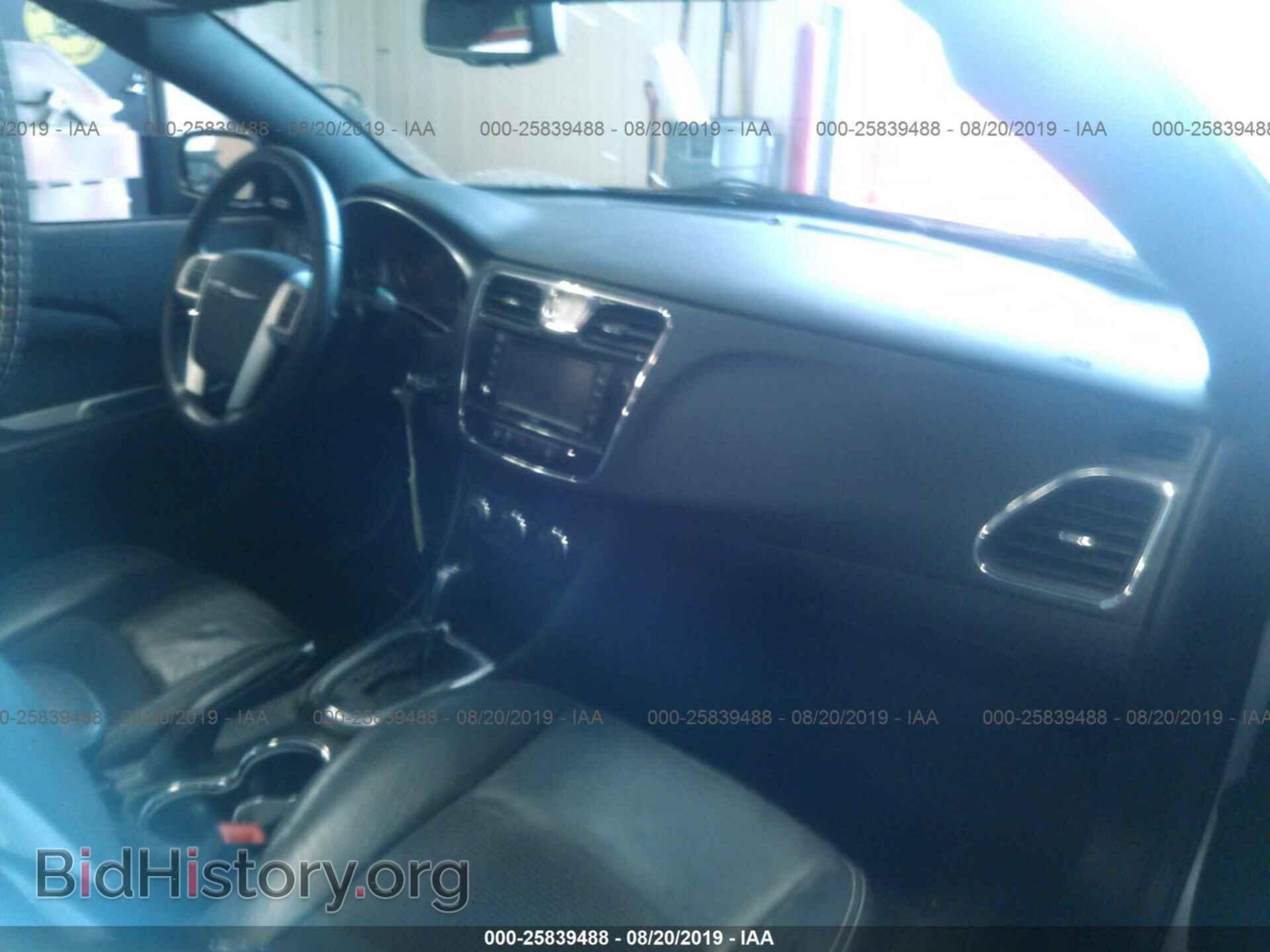 2012 CHRYSLER 200 - VIN: 1C3BCBGG2CN277629 - Фото 5