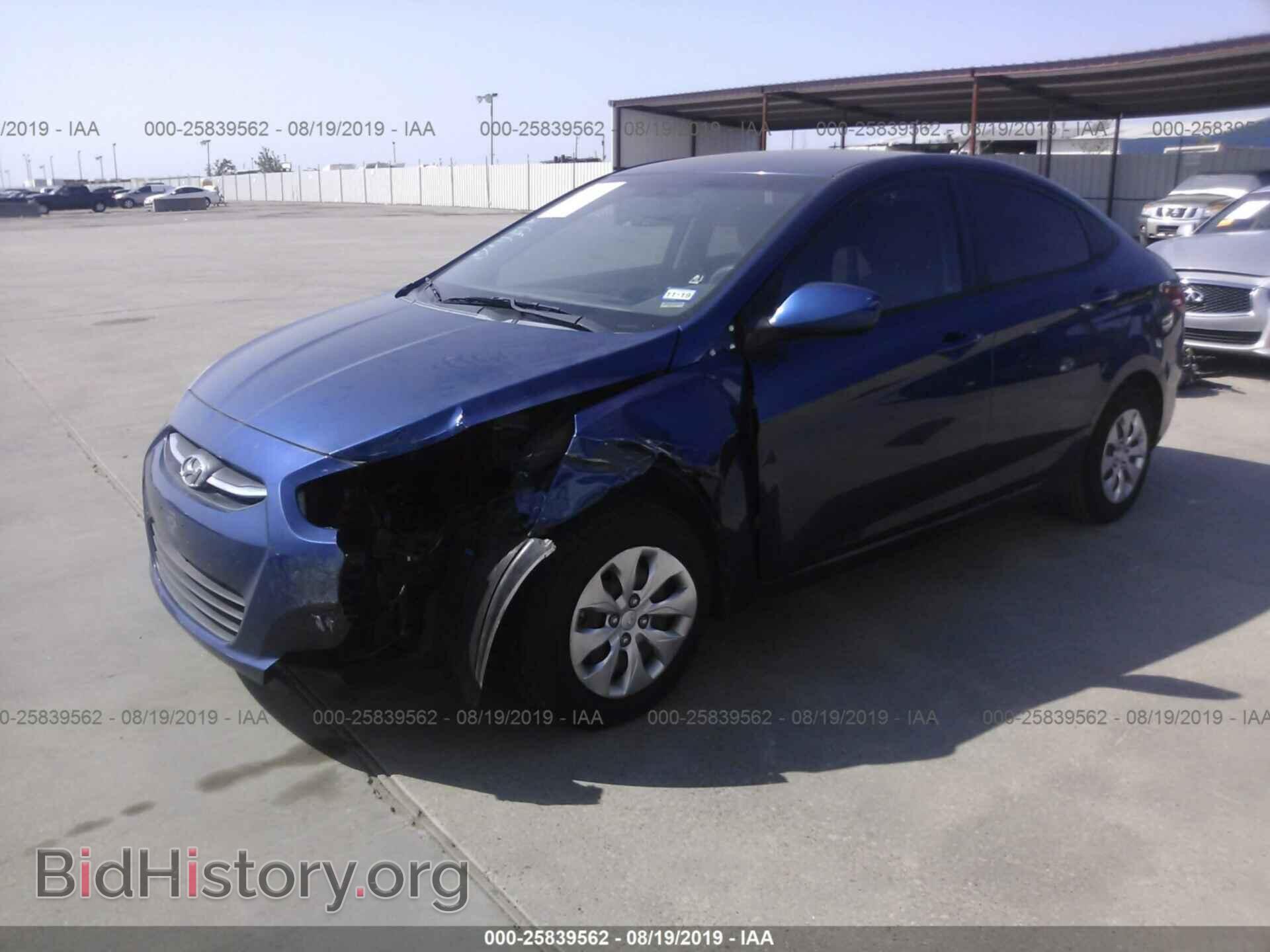 2015 HYUNDAI ACCENT - VIN: KMHCT4AEXFU835283 - Фото 2