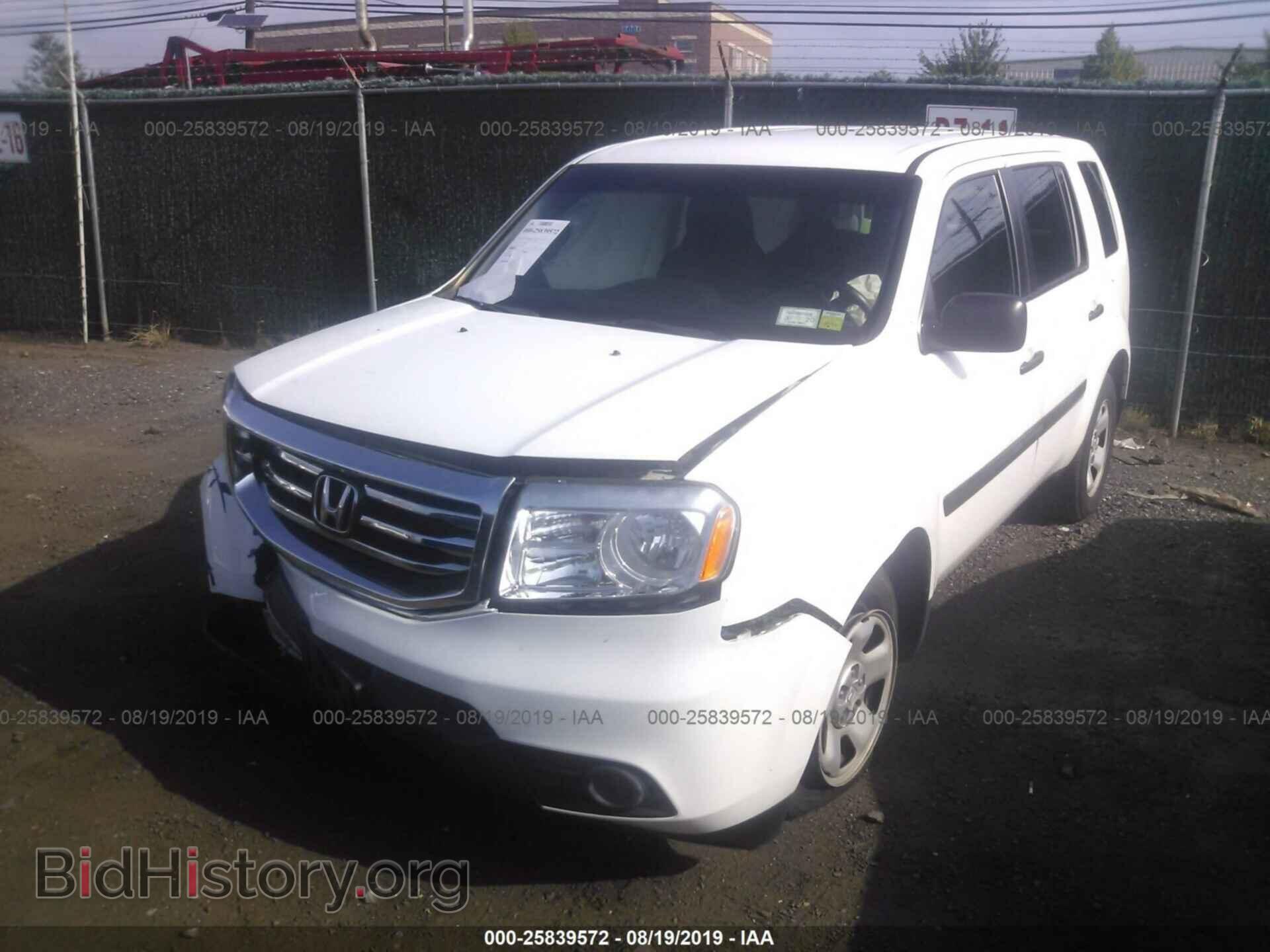 2013 HONDA PILOT - VIN: 5FNYF4H23DB060876 - Фото 2