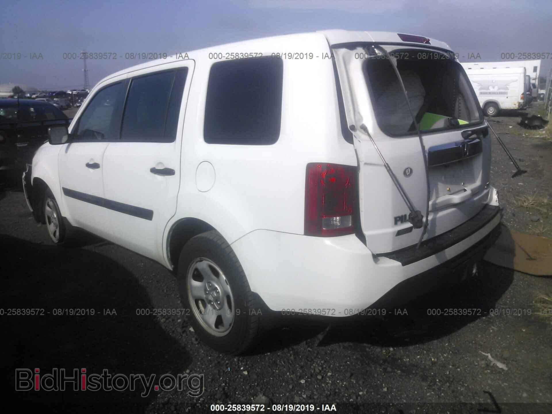 2013 HONDA PILOT - VIN: 5FNYF4H23DB060876 - Фото 3
