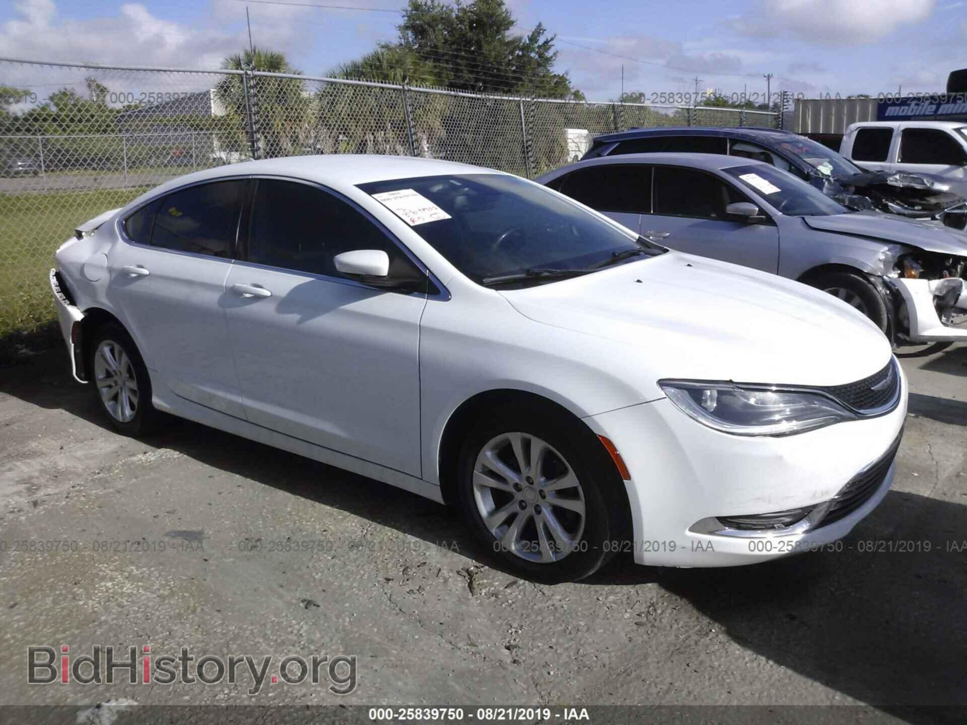 Photo 1C3CCCAB1GN112233 - CHRYSLER 200 2016
