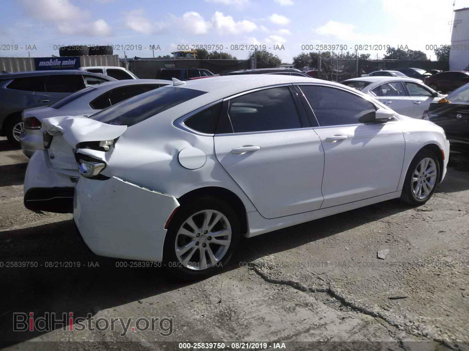 2016 CHRYSLER 200 - VIN: 1C3CCCAB1GN112233 - Фото 4
