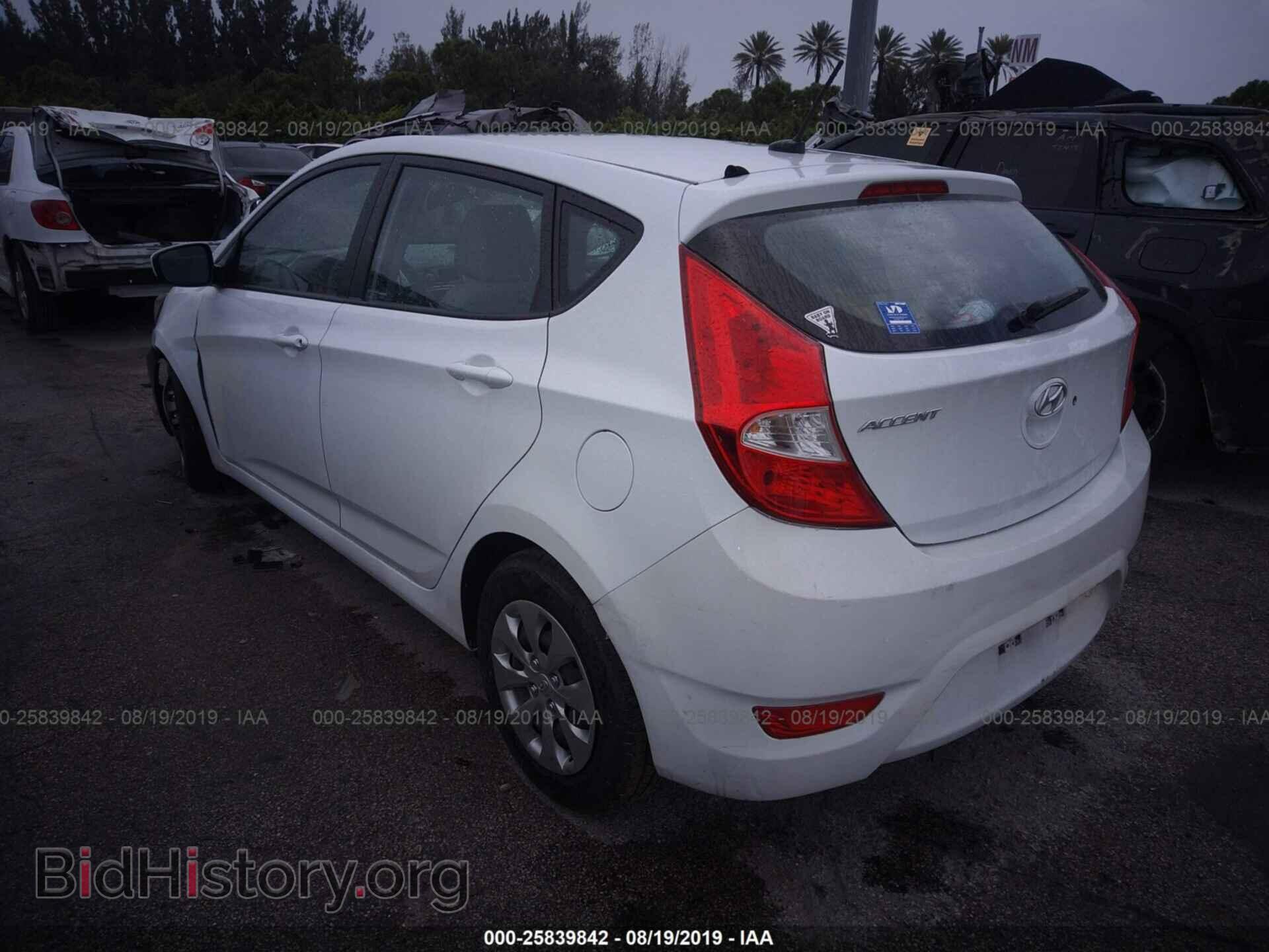 2017 HYUNDAI ACCENT - VIN: KMHCT5AE9HU347922 - Фото 3