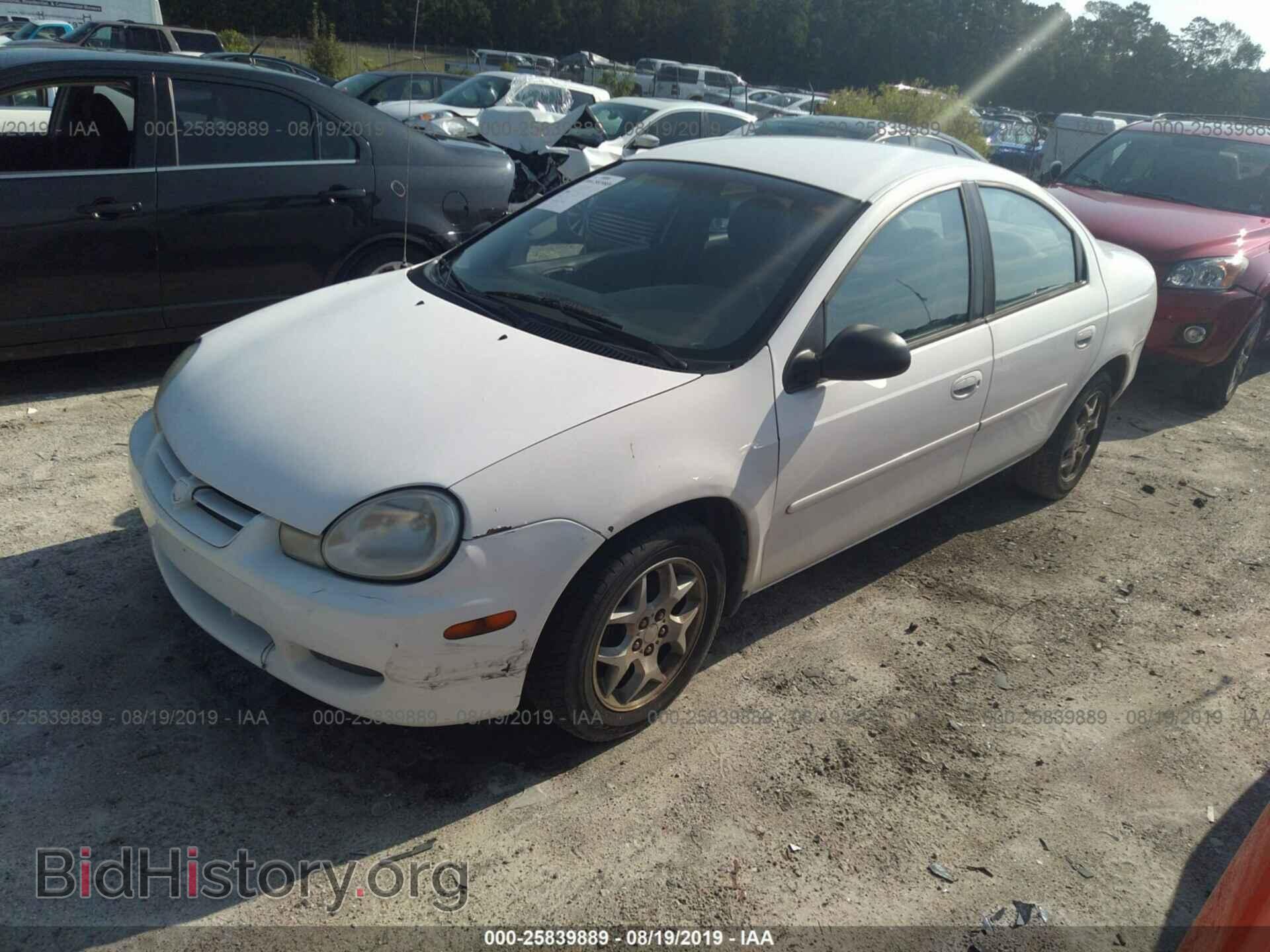 2002 DODGE NEON - VIN: 1B3ES46C12D540205 - Фото 2