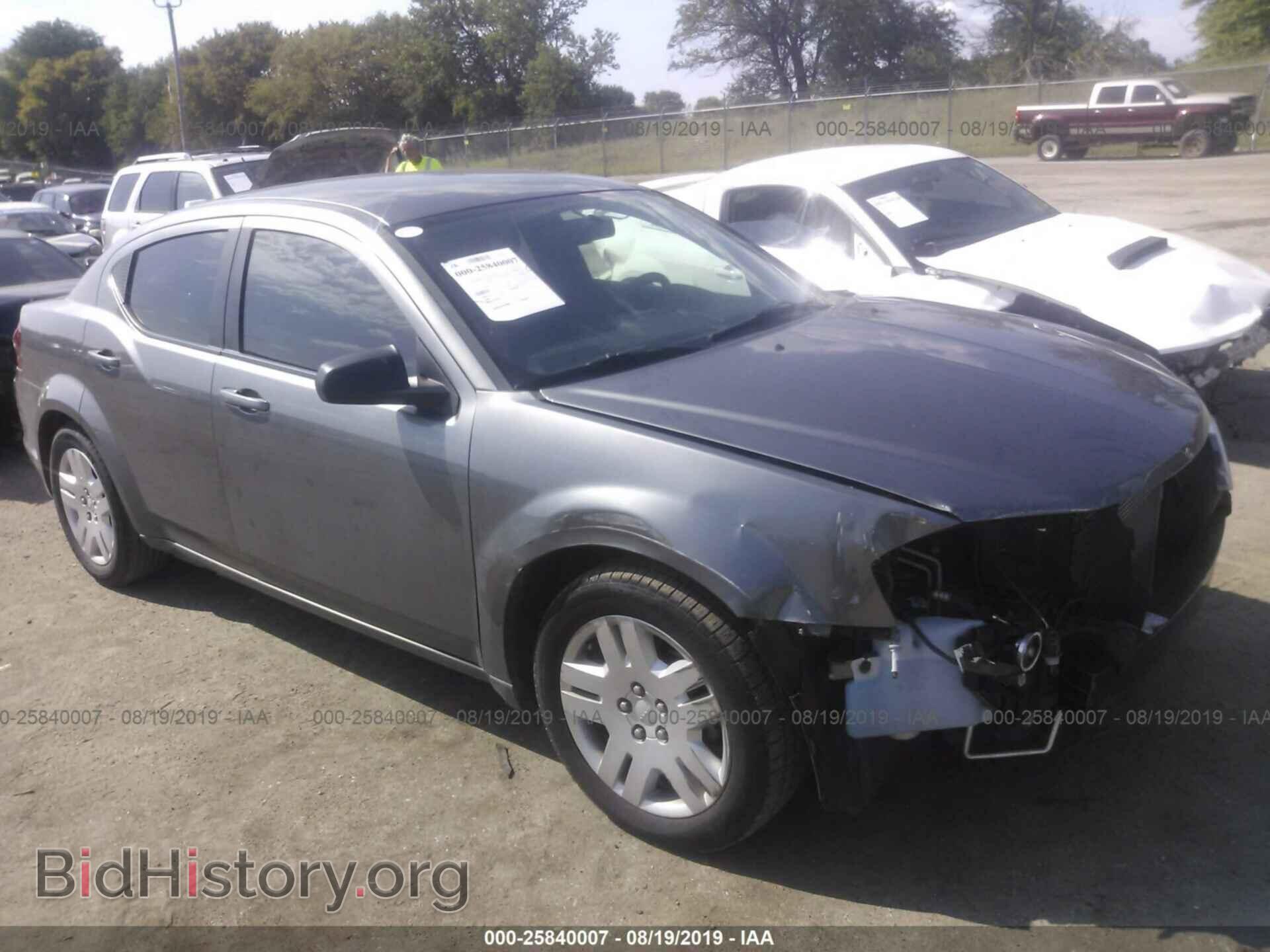 Фотография 1C3CDZAB1DN588333 - DODGE AVENGER 2013
