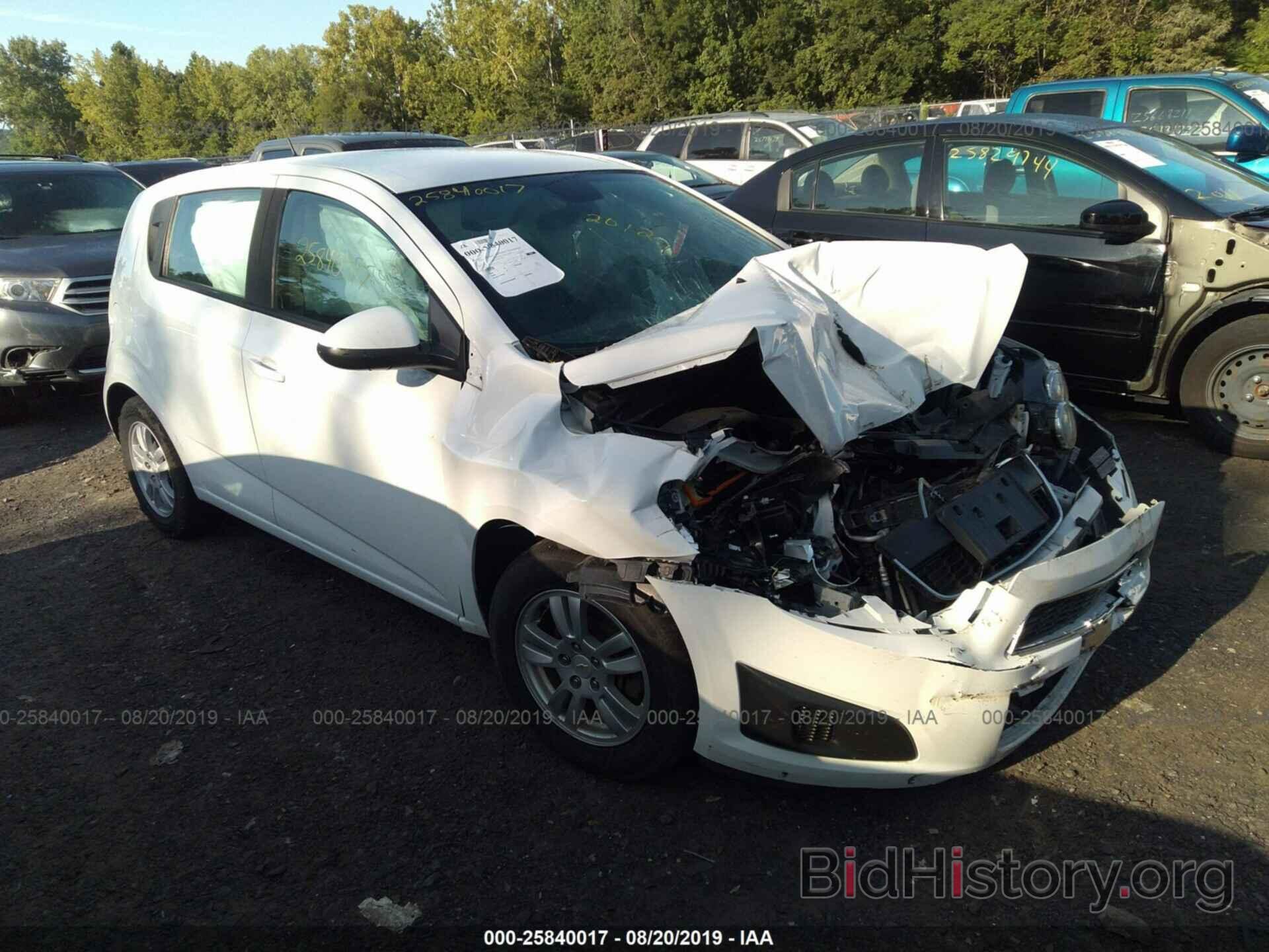 Photo 1G1JA6SH1C4139535 - CHEVROLET SONIC 2012