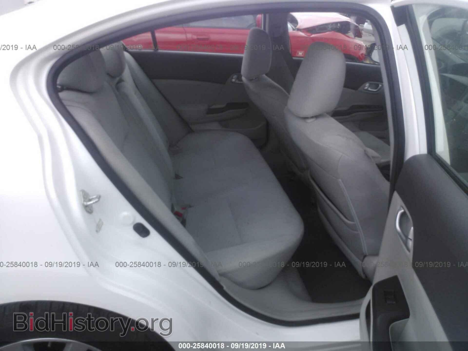 2012 HONDA CIVIC - VIN: 19XFB2F85CE087211 - Фото 8