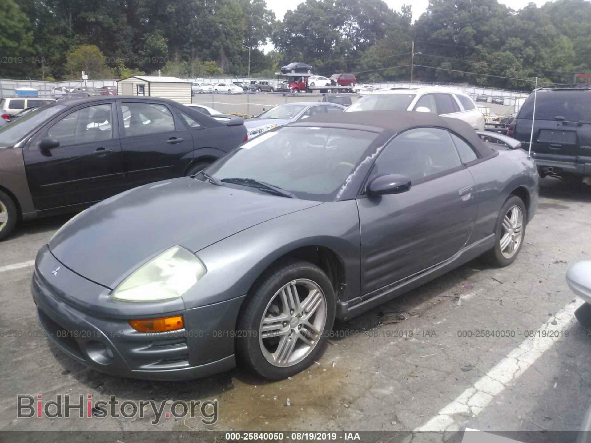 2004 MITSUBISHI ECLIPSE - VIN: 4A3AE55H04E066121 - Фото 2