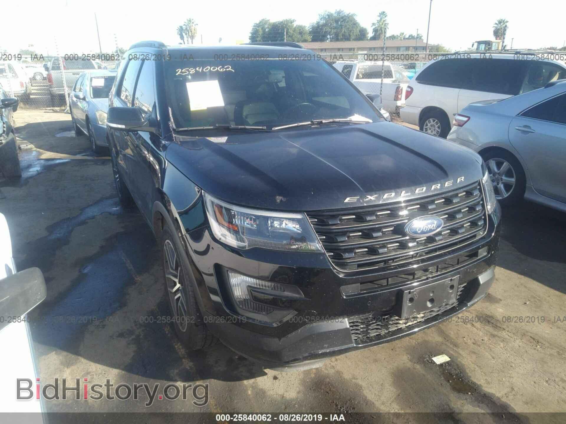 Photo 1FM5K8GT3GGA49625 - FORD EXPLORER 2016