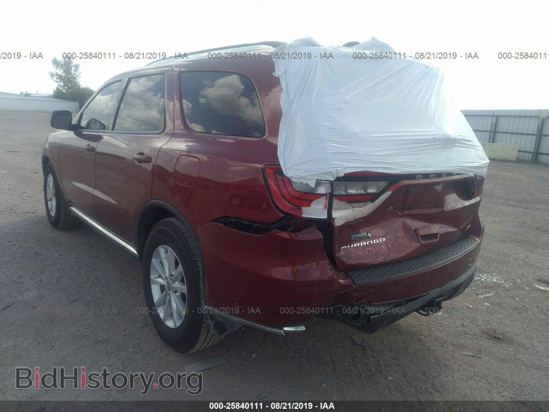 2014 DODGE DURANGO - VIN: 1C4RDHAG1EC551484 - Фото 3