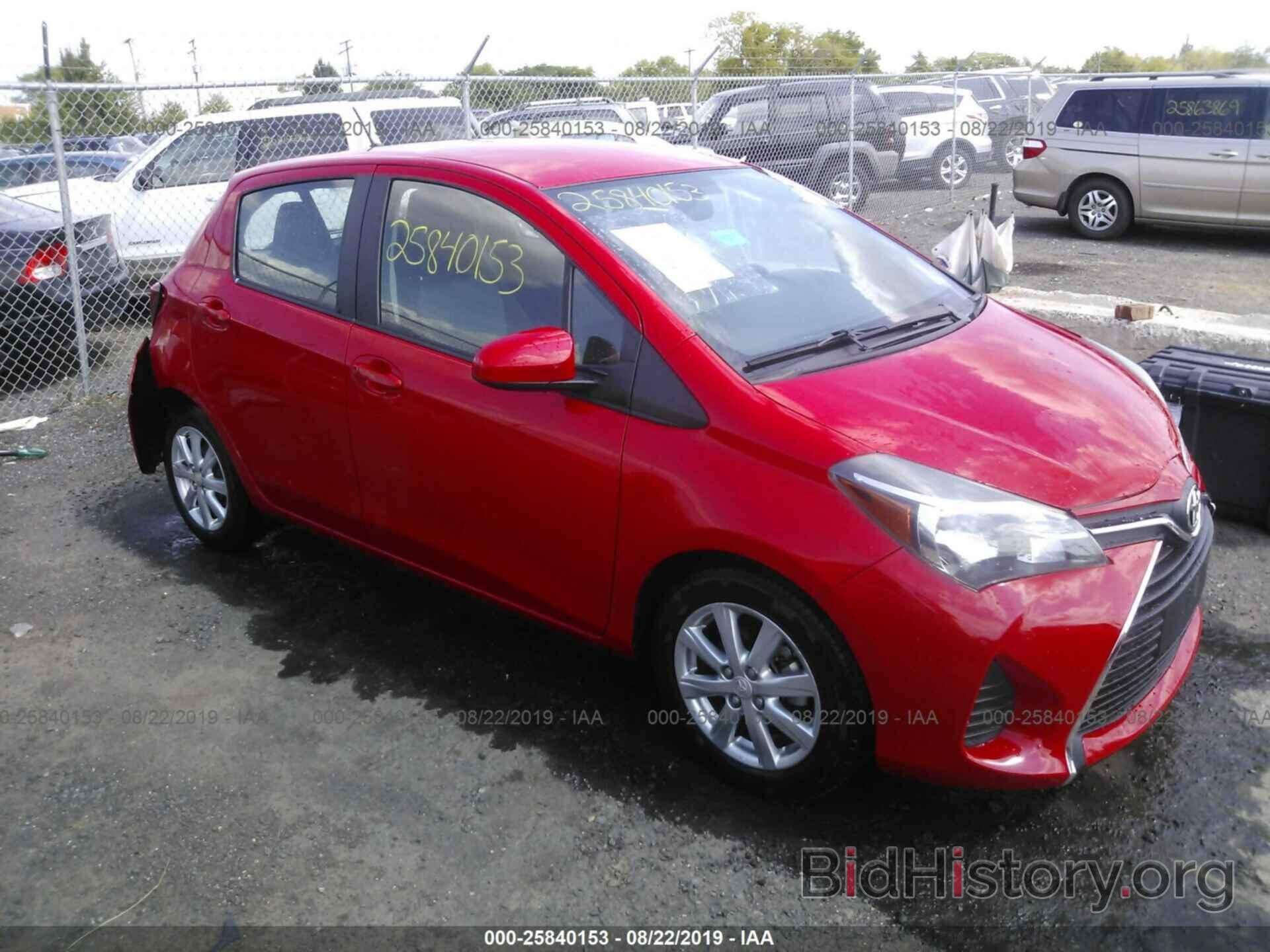 Photo VNKKTUD38GA058509 - TOYOTA YARIS 2016