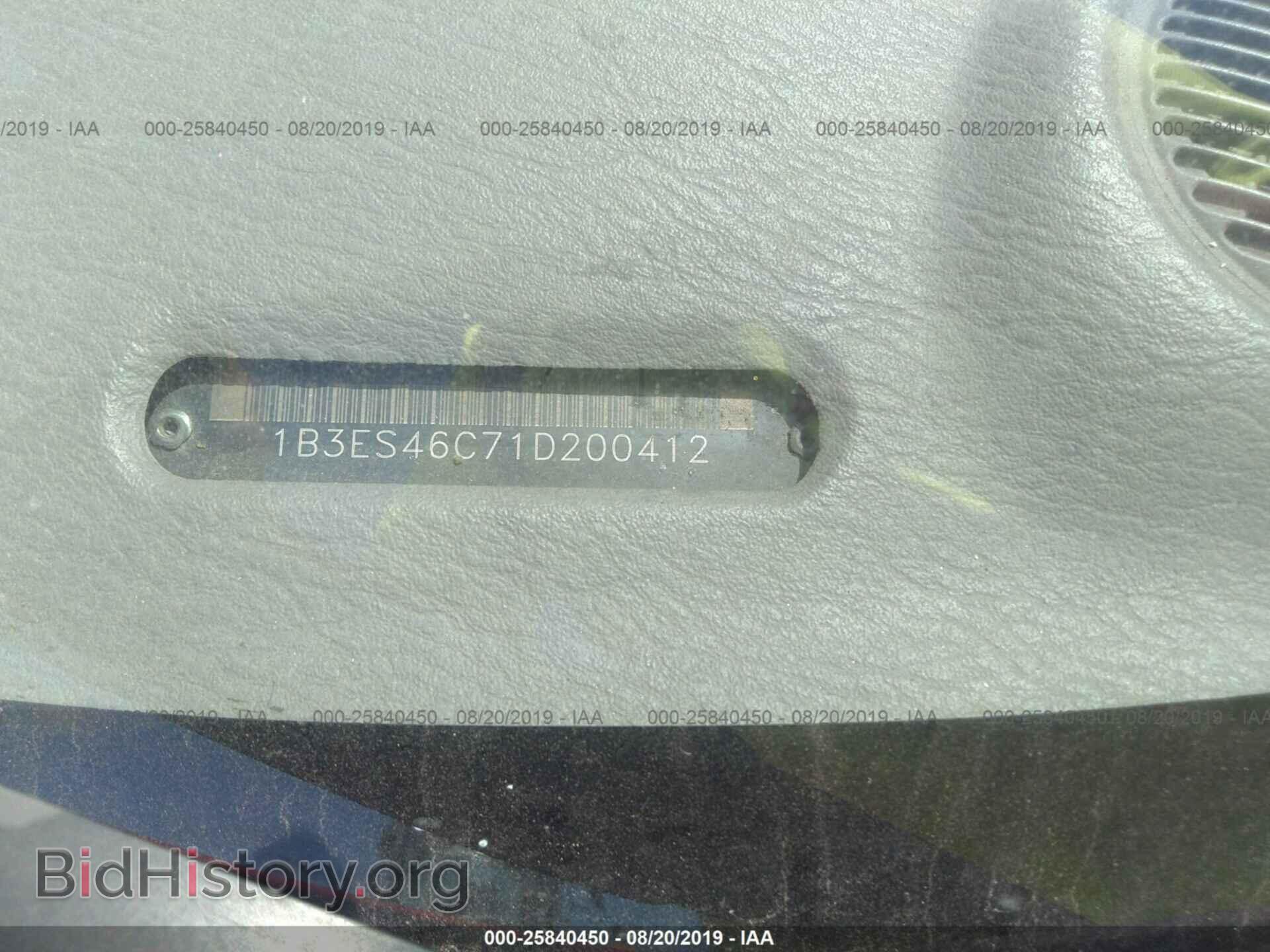 2001 DODGE NEON - VIN: 1B3ES46C71D200412 - Фото 9