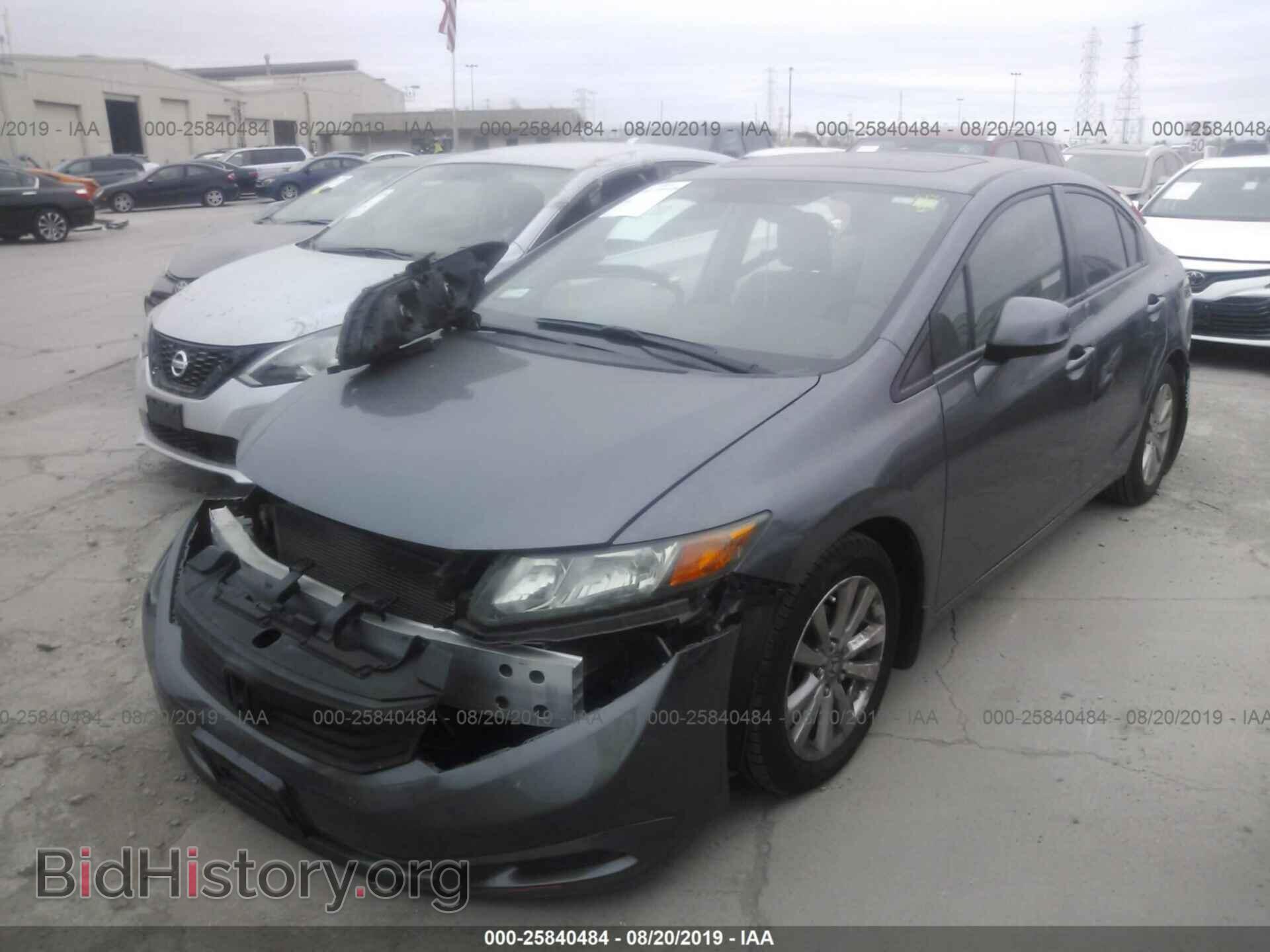 2012 HONDA CIVIC - VIN: 19XFB2F86CE318844 - Фото 2