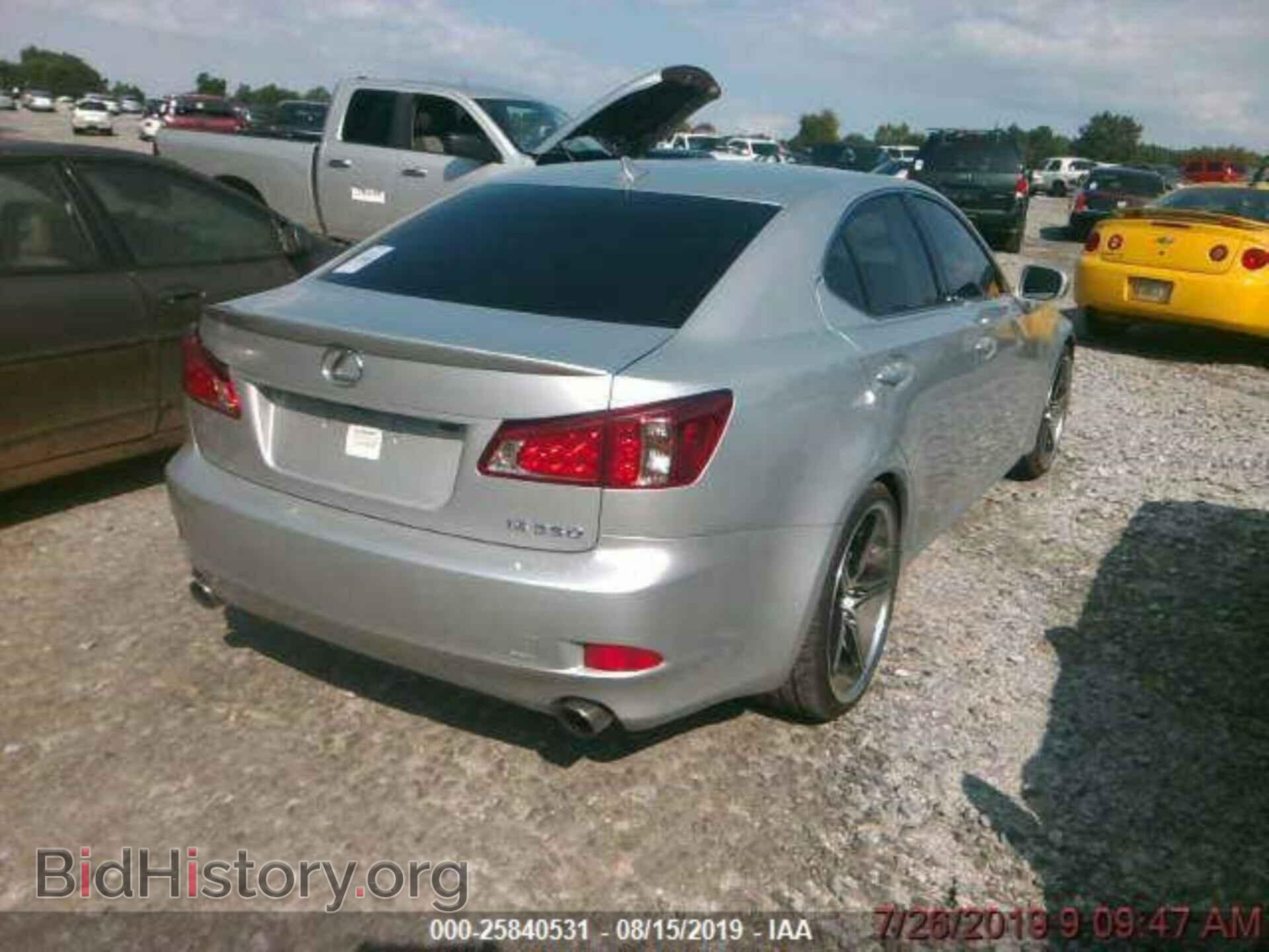 2011 LEXUS IS - VIN: JTHBF5C2XB5146105 - Фото 2