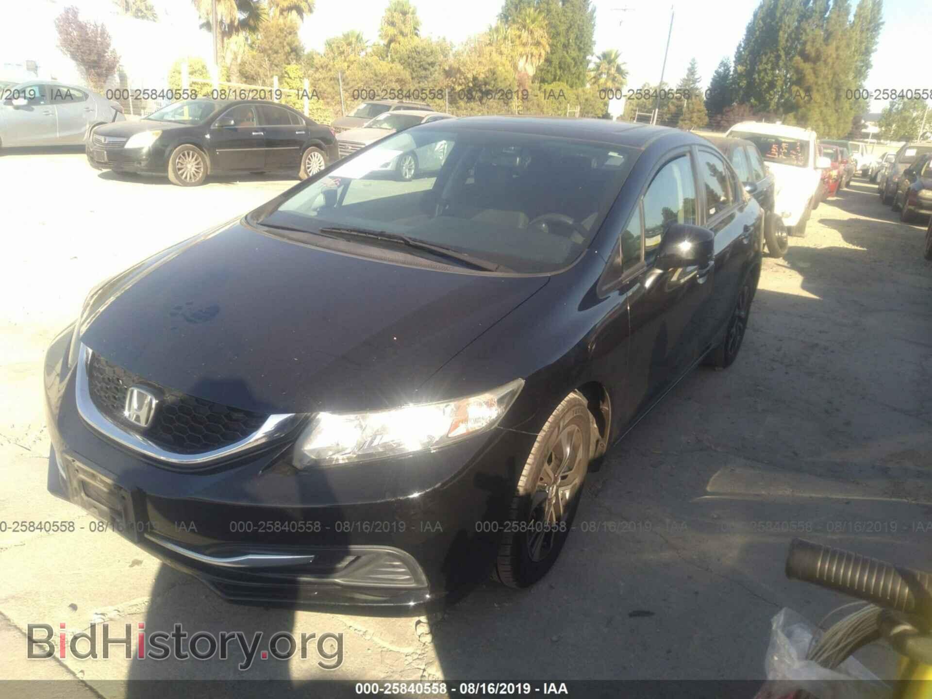 2013 HONDA CIVIC - VIN: 19XFB2F83DE255249 - Фото 2