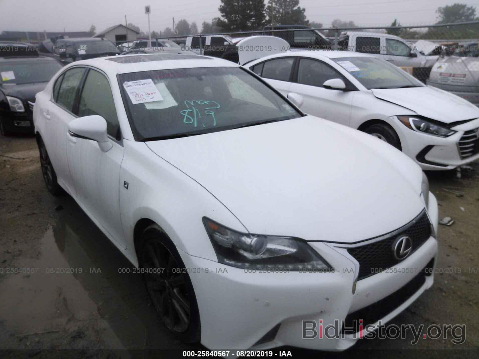 Фотография JTHBE1BL5D5027838 - LEXUS GS 2013