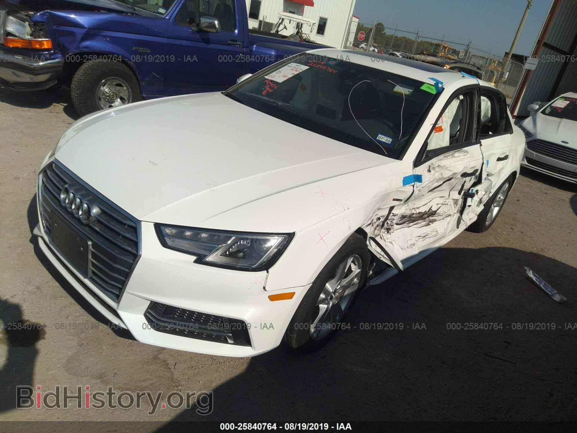2018 AUDI A4 - VIN: WAUKMAF4XJA174986 - Фото 2