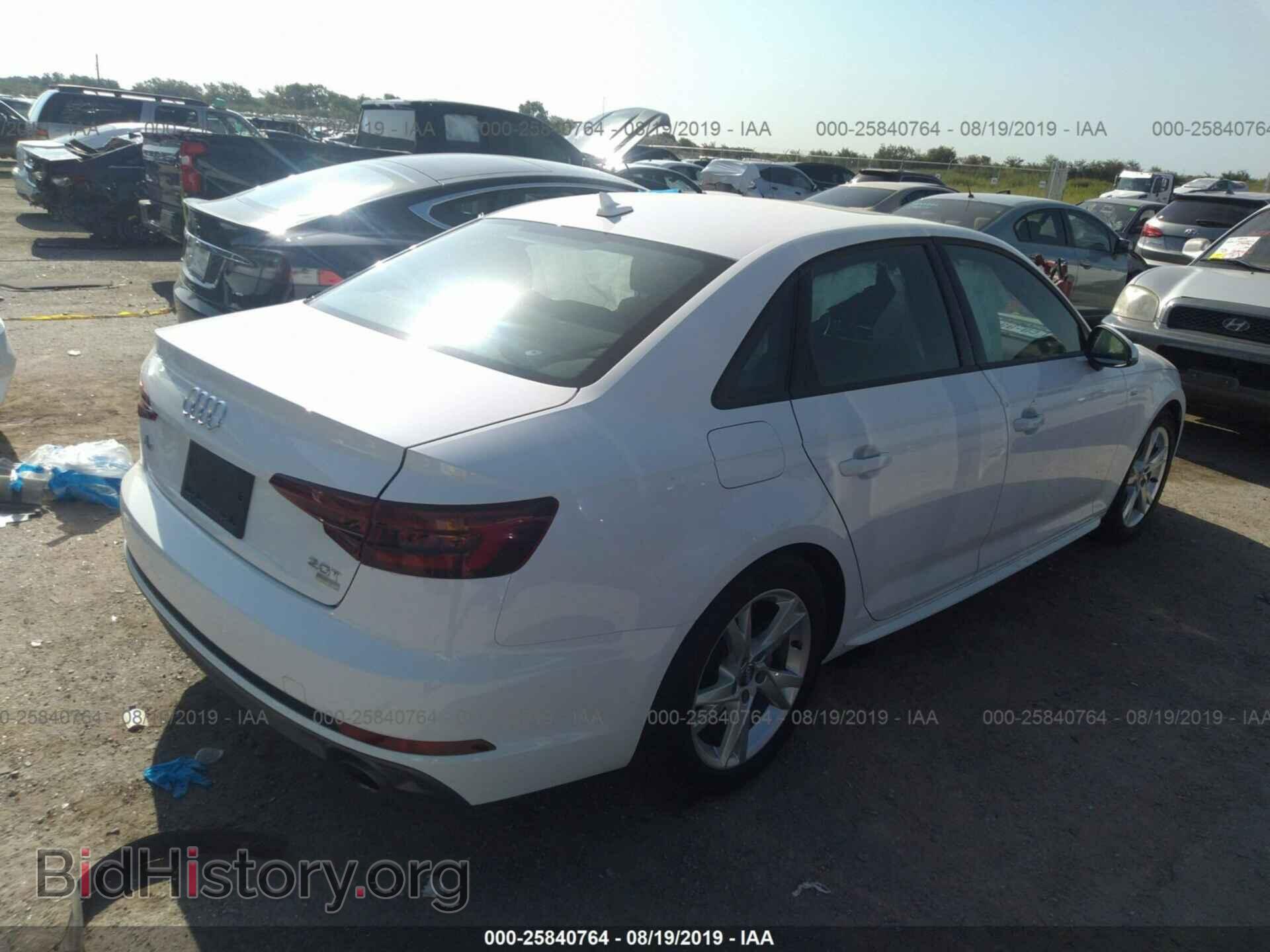 2018 AUDI A4 - VIN: WAUKMAF4XJA174986 - Фото 4