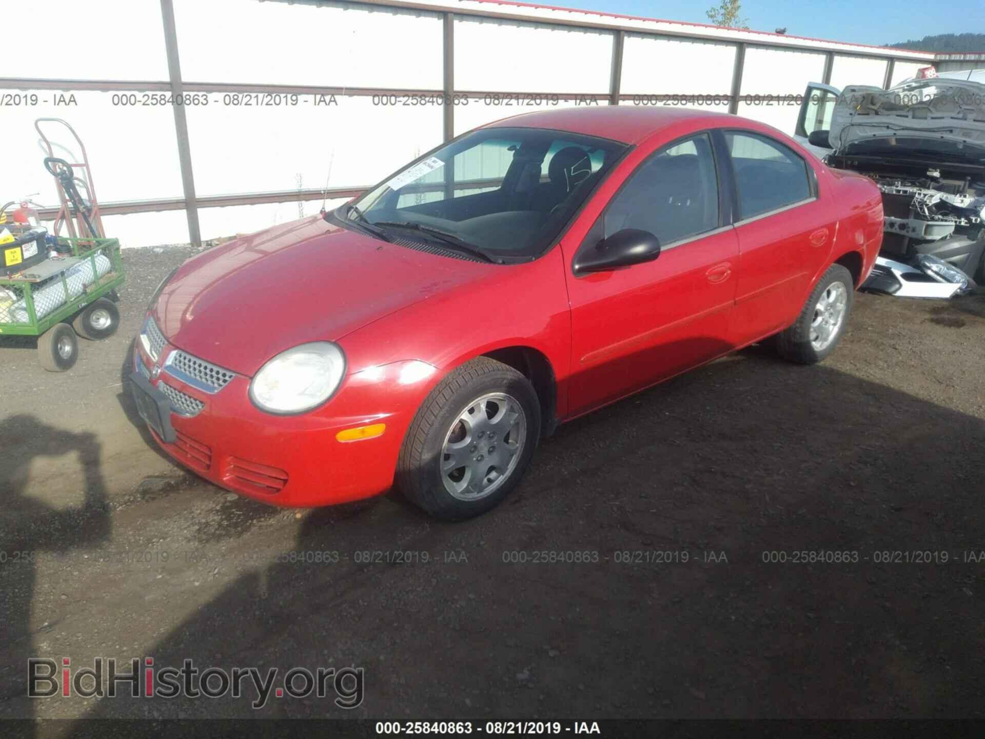 2005 DODGE NEON - VIN: 1B3ES56C15D285842 - Фото 2
