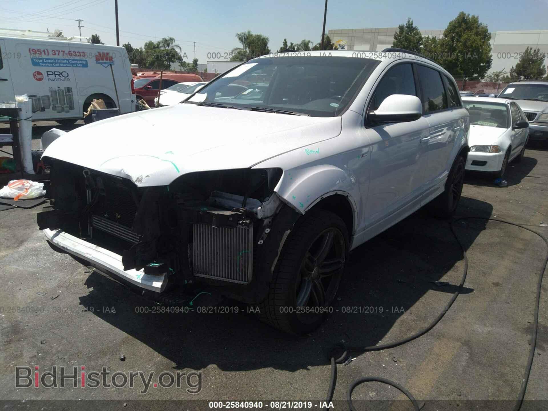 2012 AUDI Q7 - VIN: WA1WMAFE9CD005681 - Фото 2