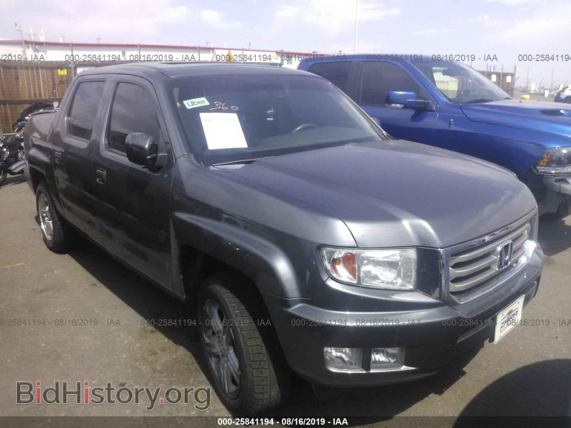 Фотография 5FPYK1F55DB007787 - HONDA RIDGELINE 2013