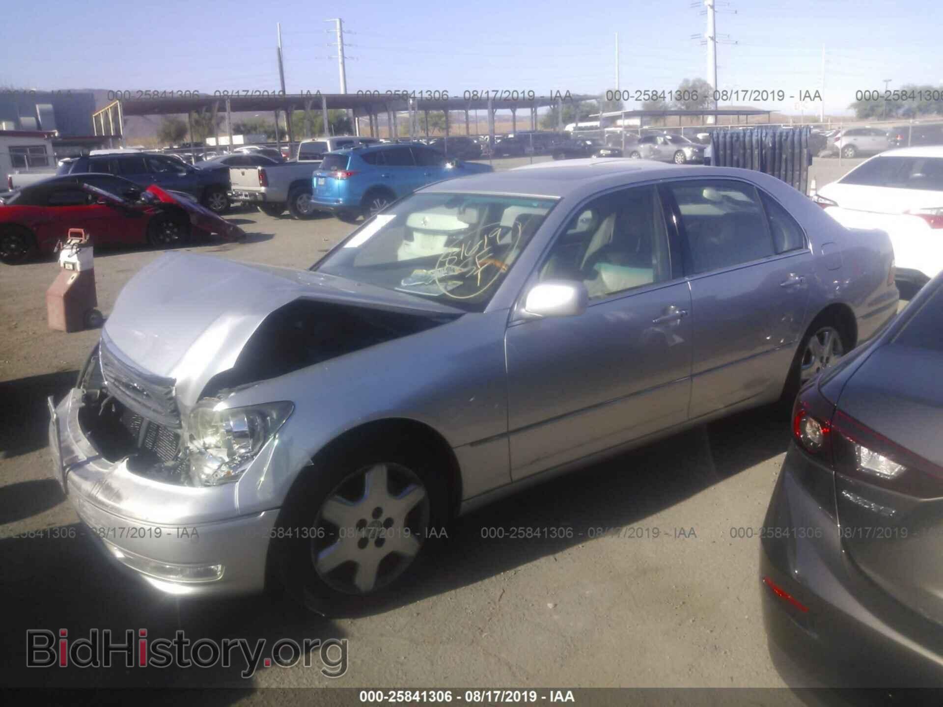 2004 LEXUS LS - VIN: JTHBN36F640170892 - Фото 2
