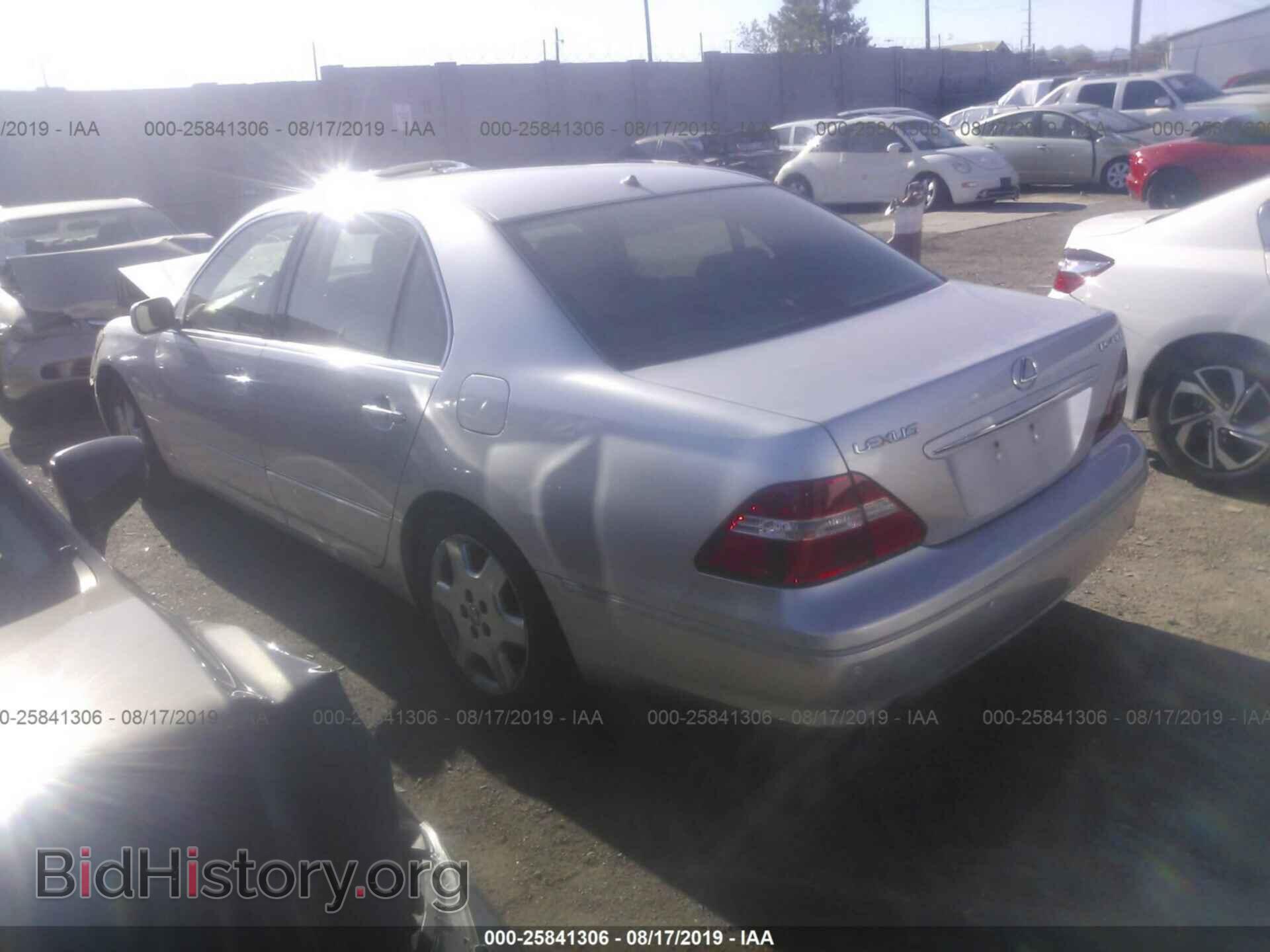 2004 LEXUS LS - VIN: JTHBN36F640170892 - Фото 3