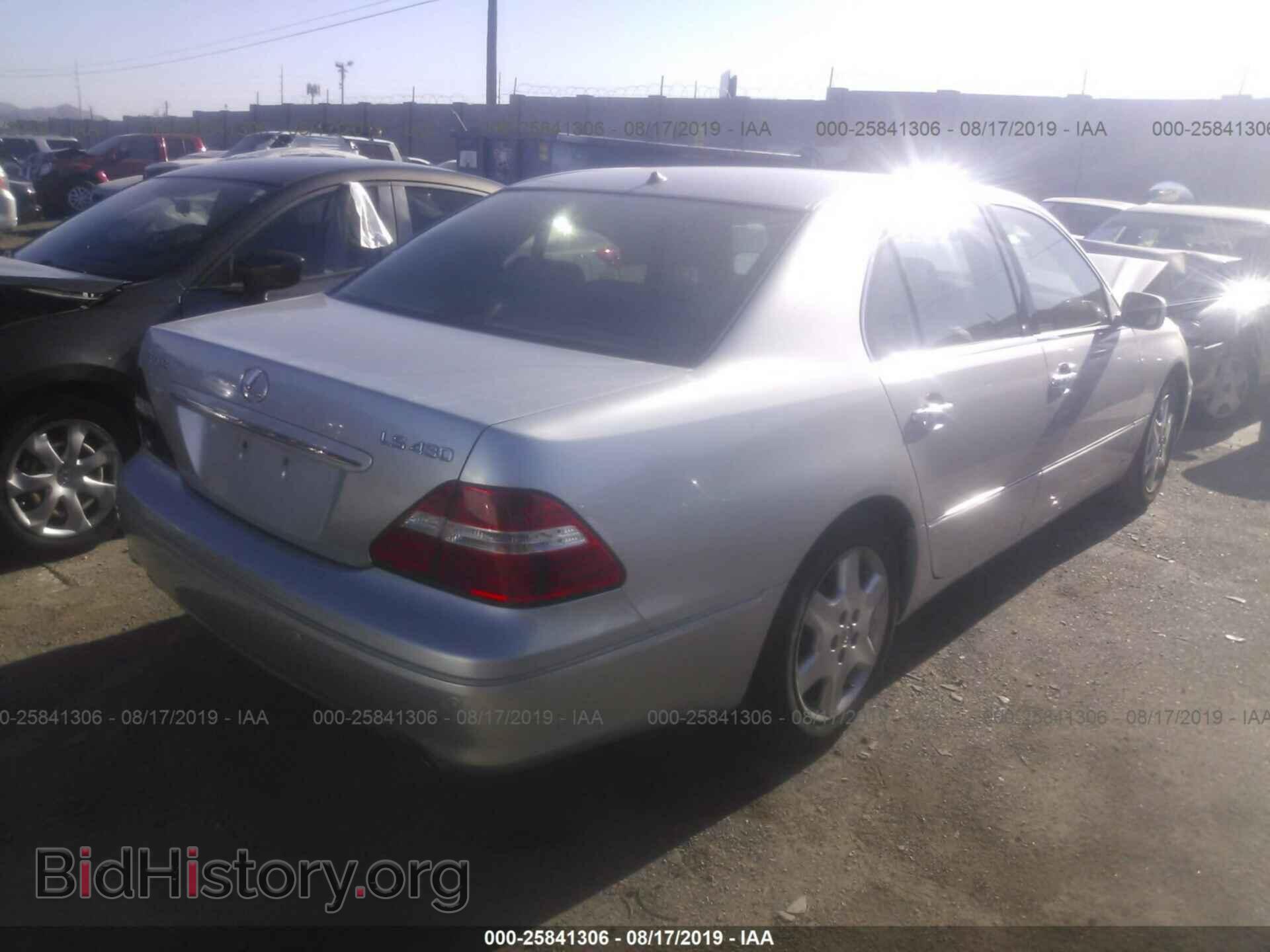 2004 LEXUS LS - VIN: JTHBN36F640170892 - Фото 4