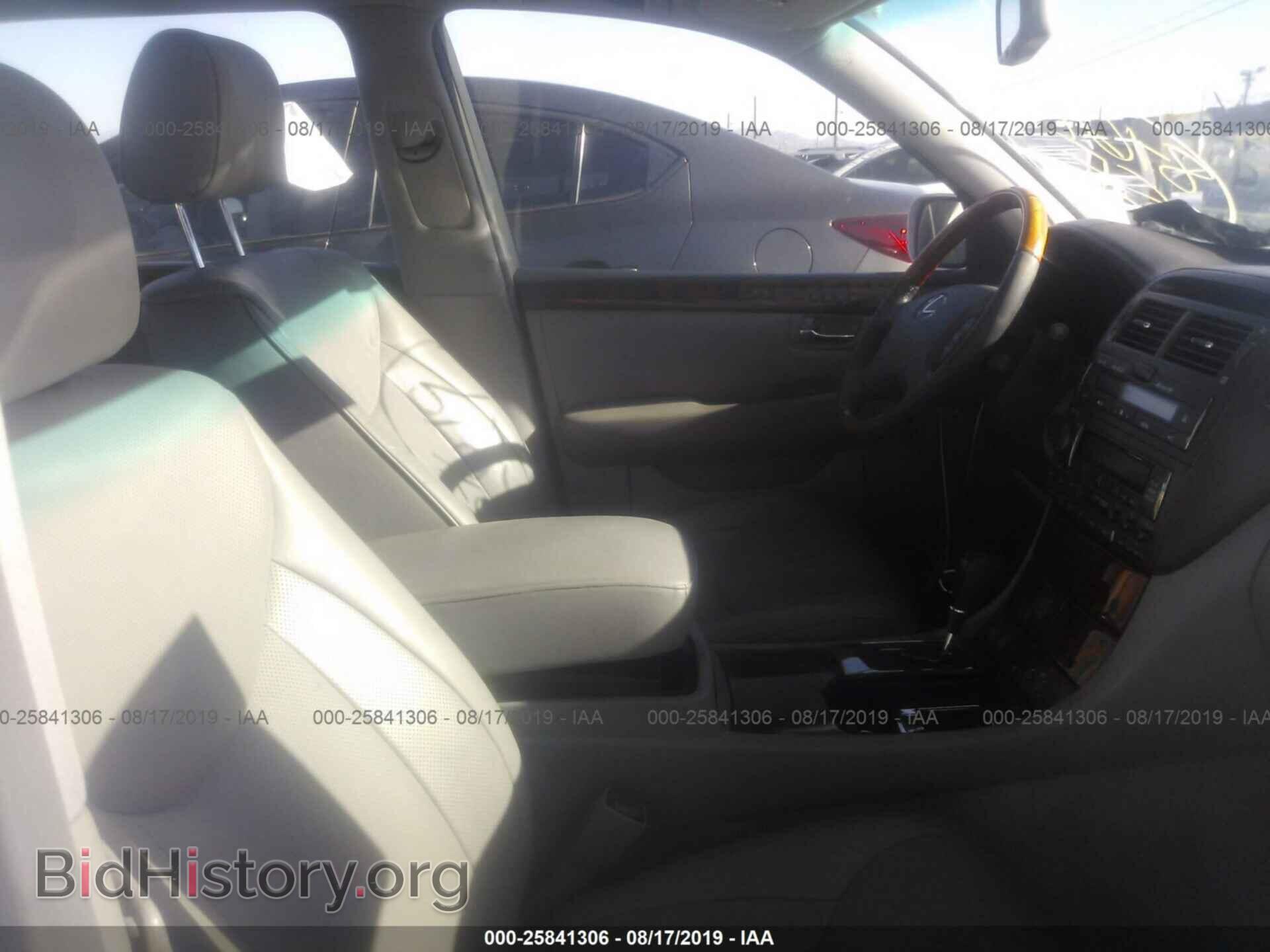 2004 LEXUS LS - VIN: JTHBN36F640170892 - Фото 5