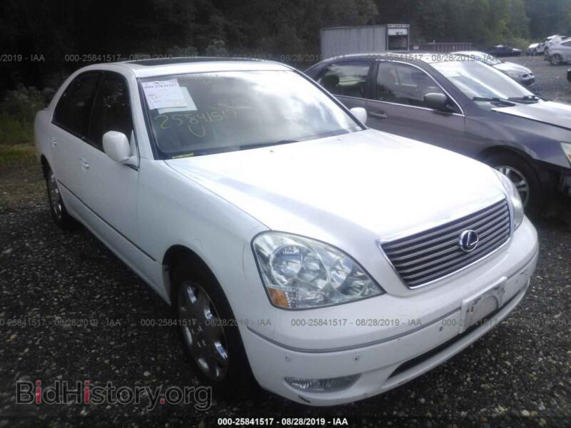 2003 Lexus LS 430 (VIN JTHBN30F830120521) — photo 1 of 10, IAAI, damage: rear