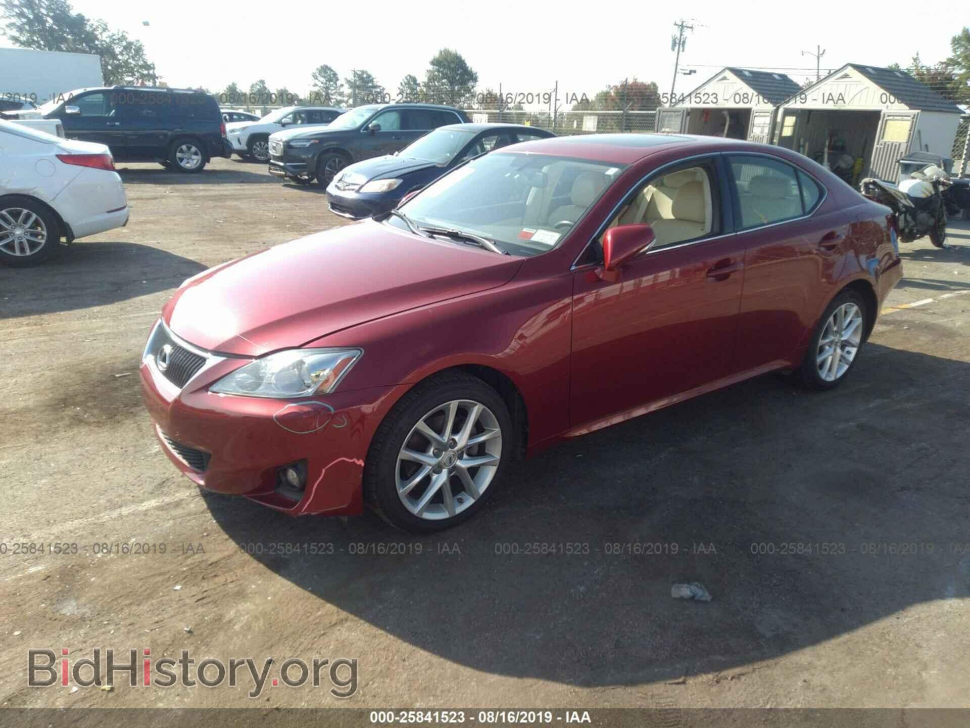 2011 LEXUS IS - VIN: JTHCF5C23B5048747 - Фото 2