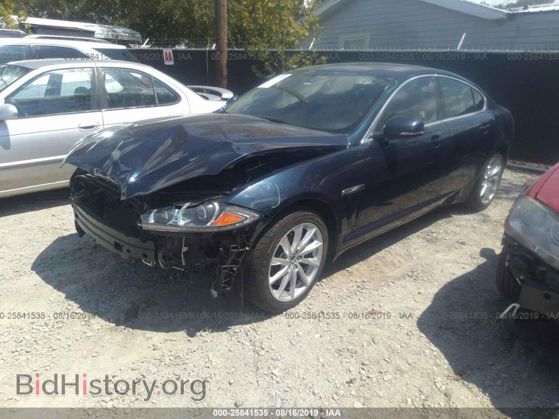 2013 JAGUAR XF - VIN: SAJWA0ES2DPS63865 - Фото 2