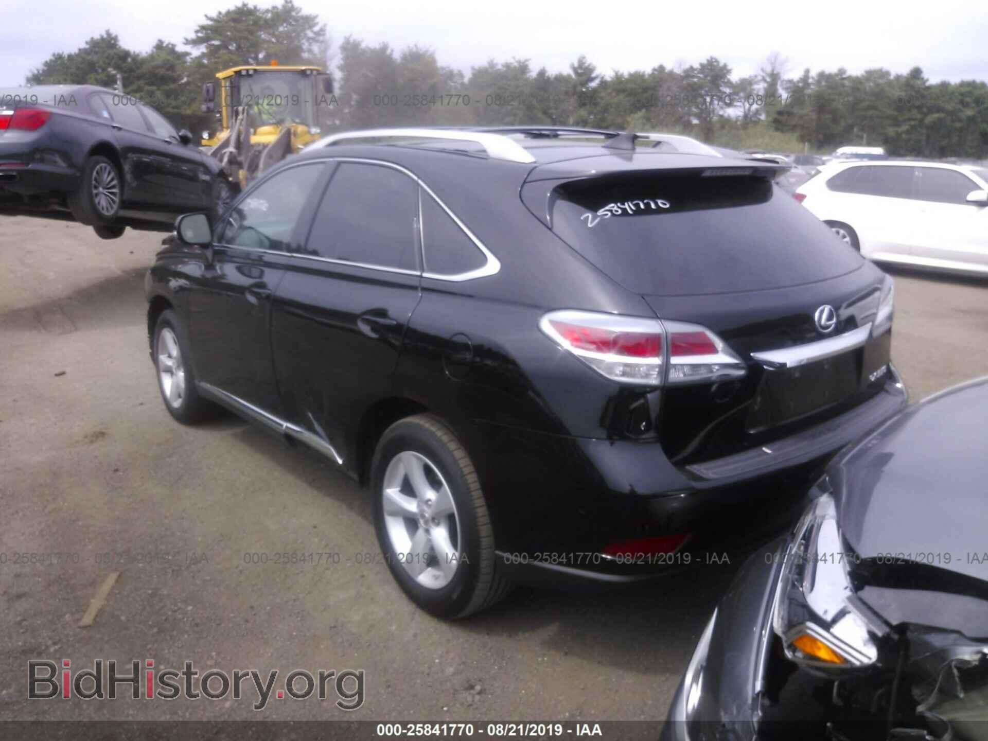 2015 LEXUS RX - VIN: 2T2BK1BA0FC340449 - Фото 3