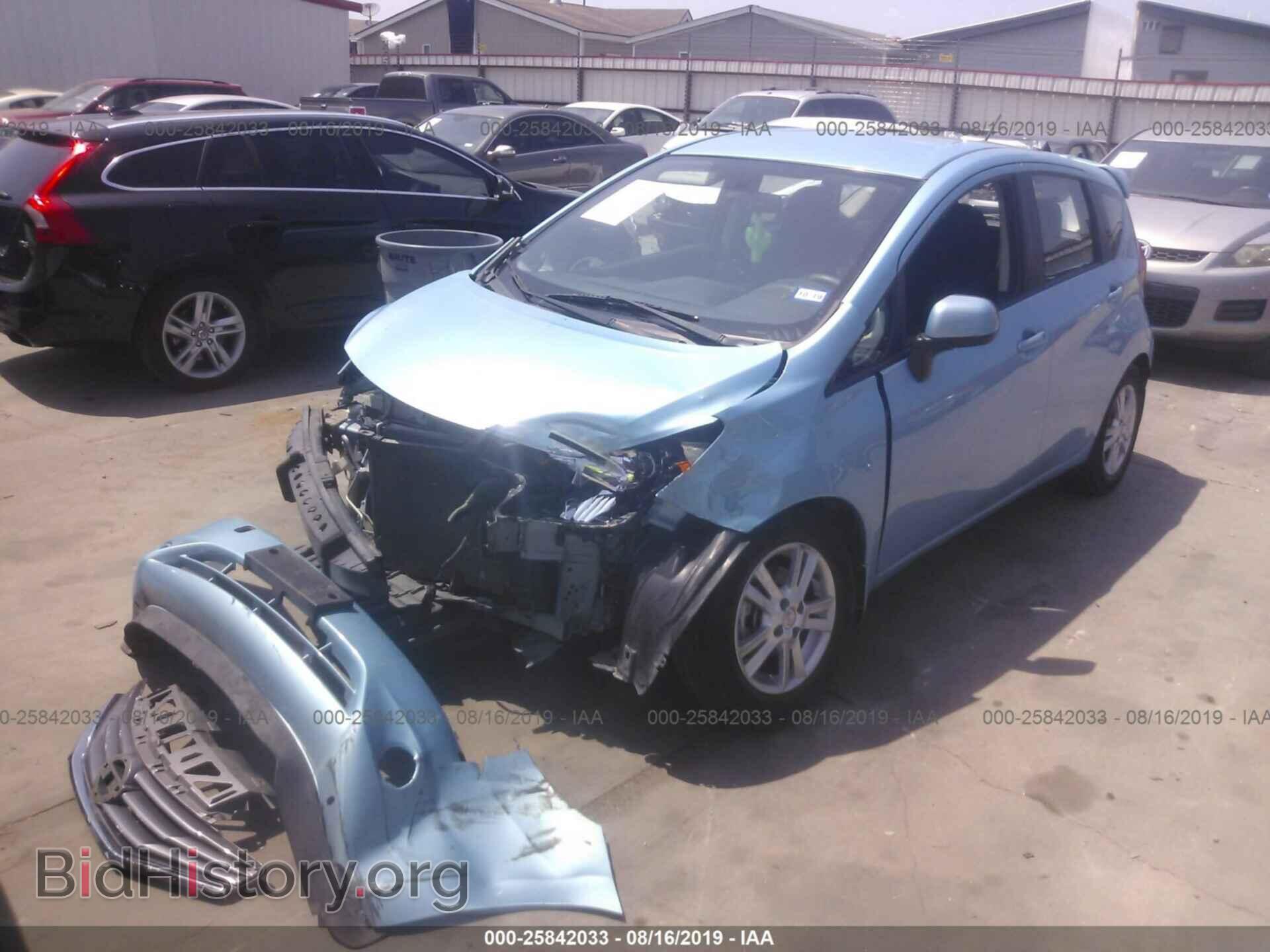 2014 NISSAN VERSA NOTE - VIN: 3N1CE2CP5EL376015 - Фото 2