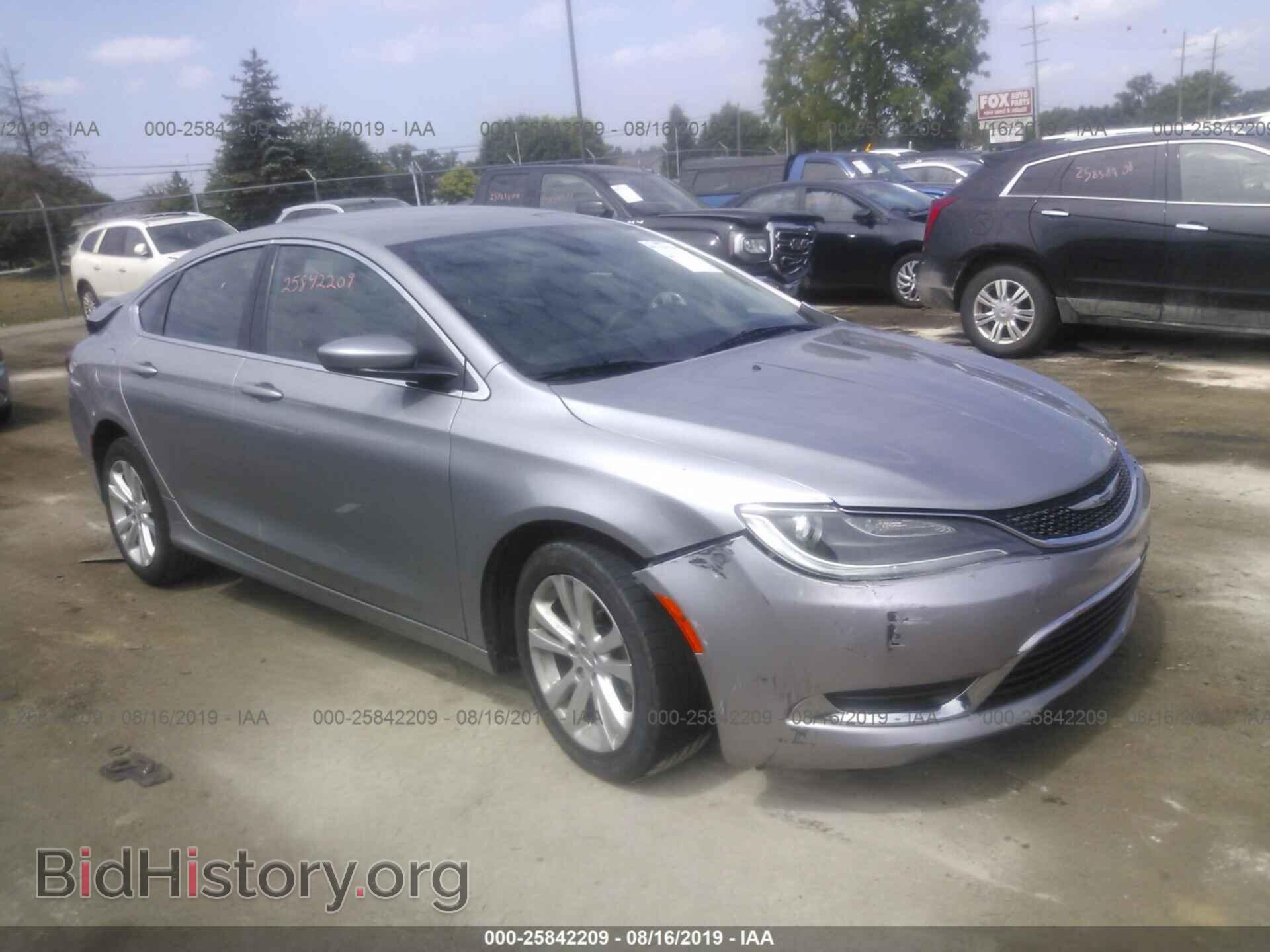 Photo 1C3CCCAB3FN744567 - CHRYSLER 200 2015
