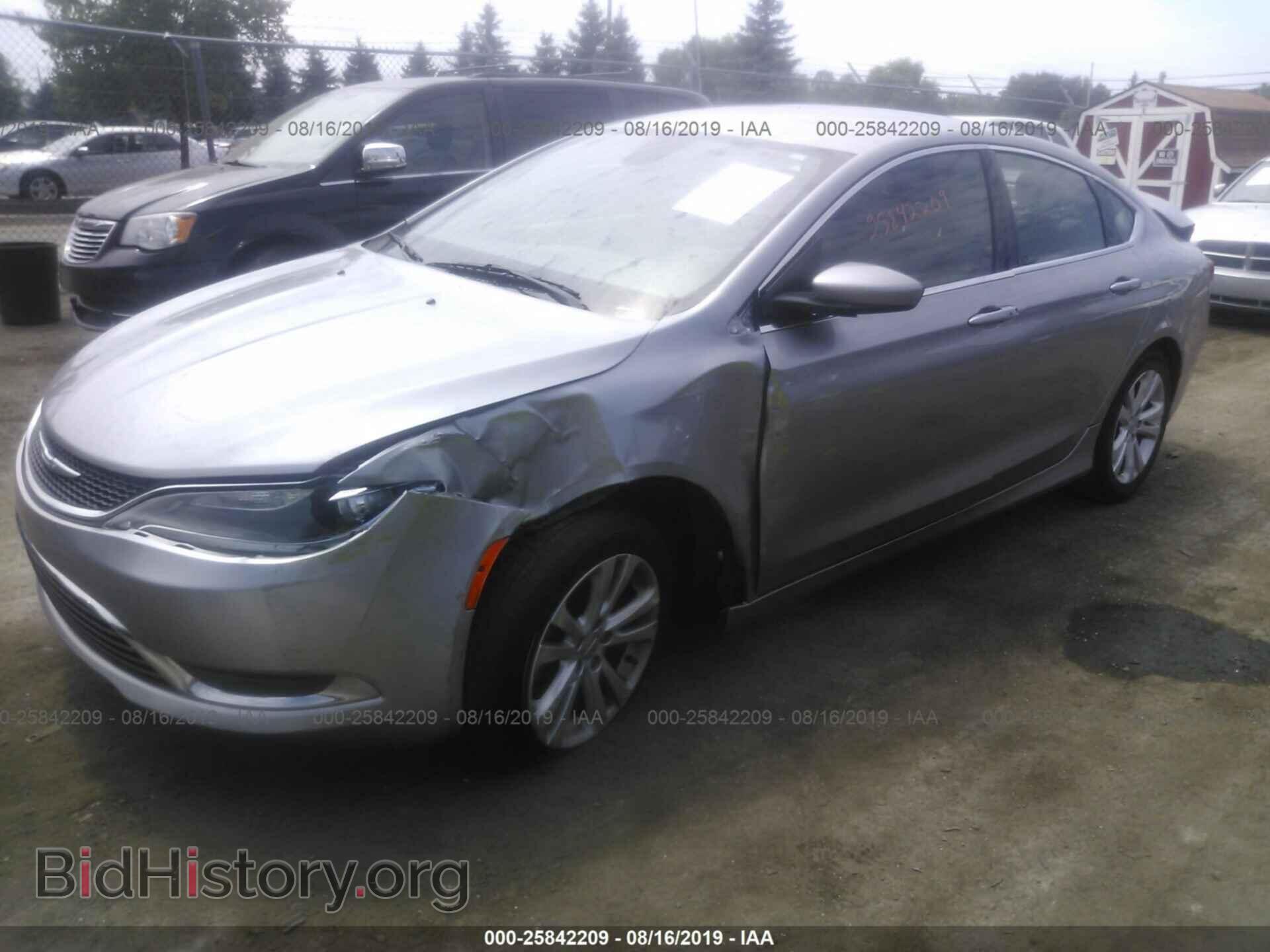 2015 CHRYSLER 200 - VIN: 1C3CCCAB3FN744567 - Фото 2