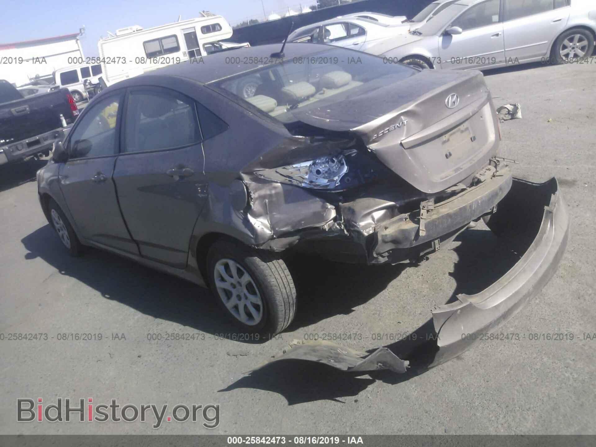 2012 HYUNDAI ACCENT - VIN: KMHCT4AE4CU100293 - Фото 3