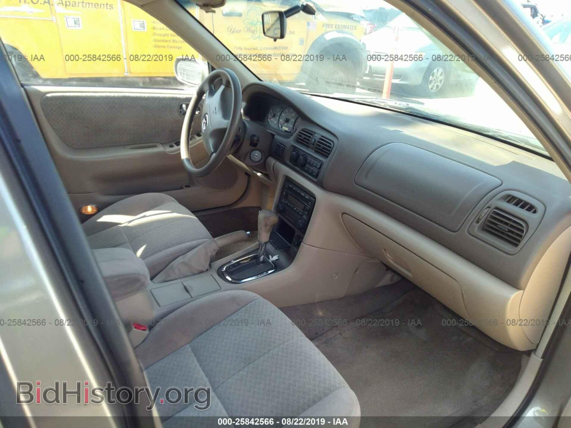 2002 MAZDA 626 - VIN: 1YVGF22C225268810 - Фото 5